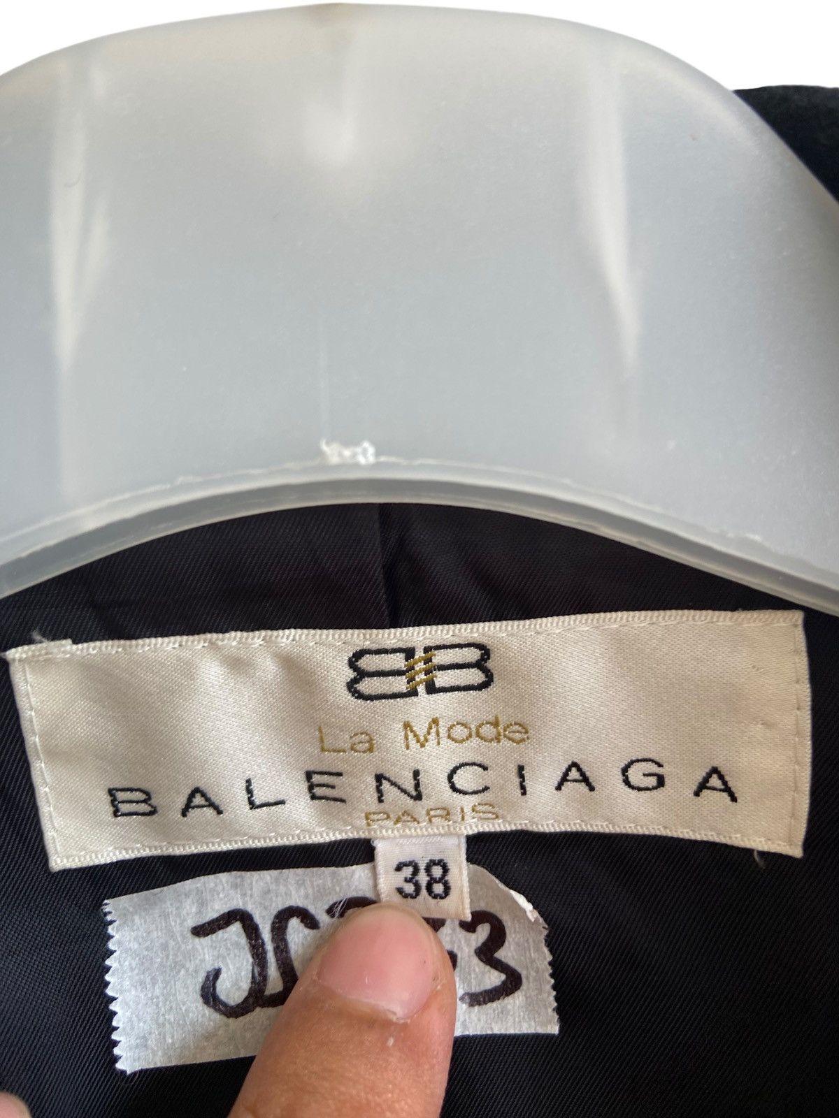Balenciaga Vintage La Mode Balenciaga Wool Coat Size M / US 6-8 / IT 42-44 - 6 Thumbnail