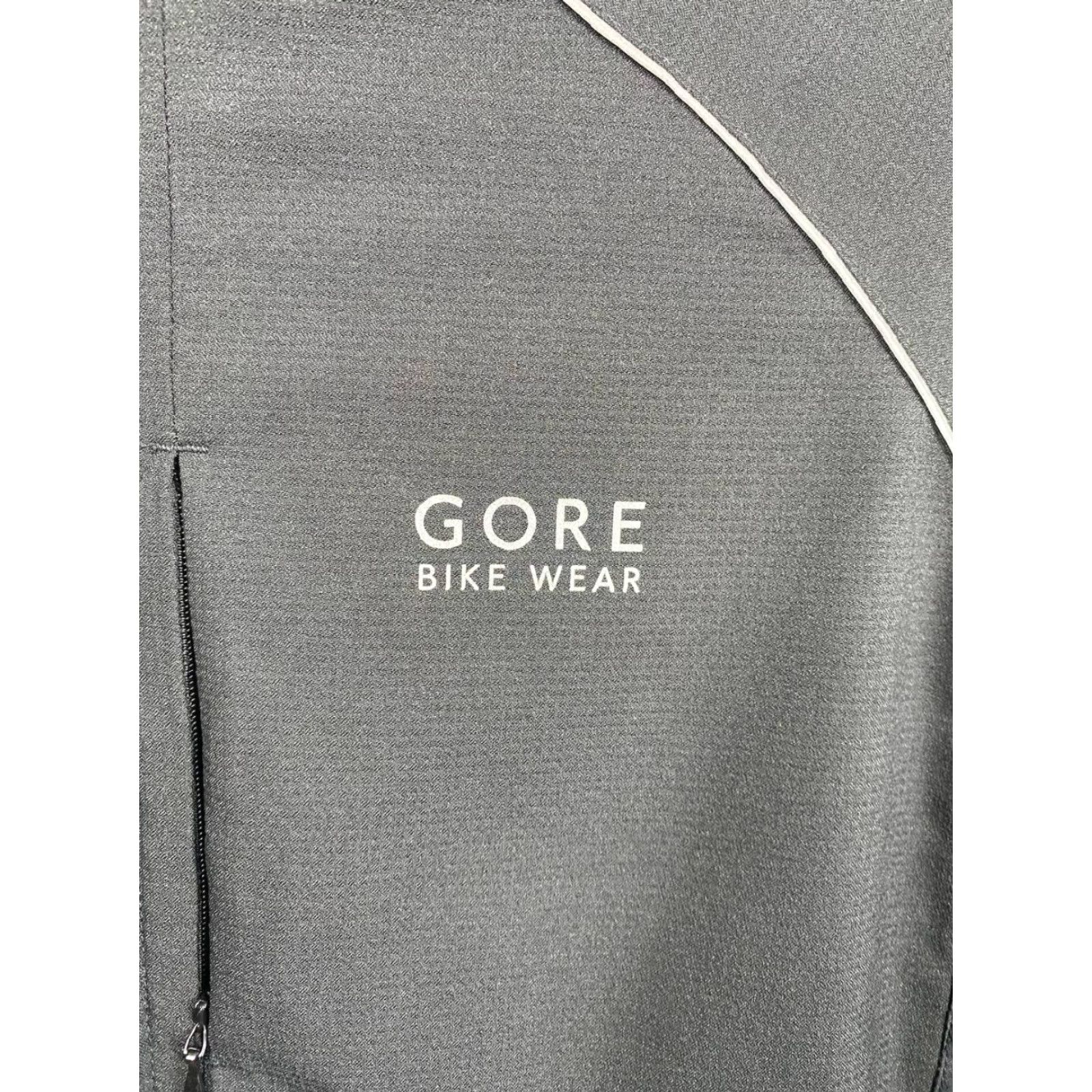 GOREWEAR GORE BIKE WEAR Jacket Mens Track Jacket Black L Full Zip Windbreaker Sprt Running Shirt/Coat Regular Fit Pattern Solid Long Sleeve Size US L / EU 52-54 / 3 - 4 Thumbnail