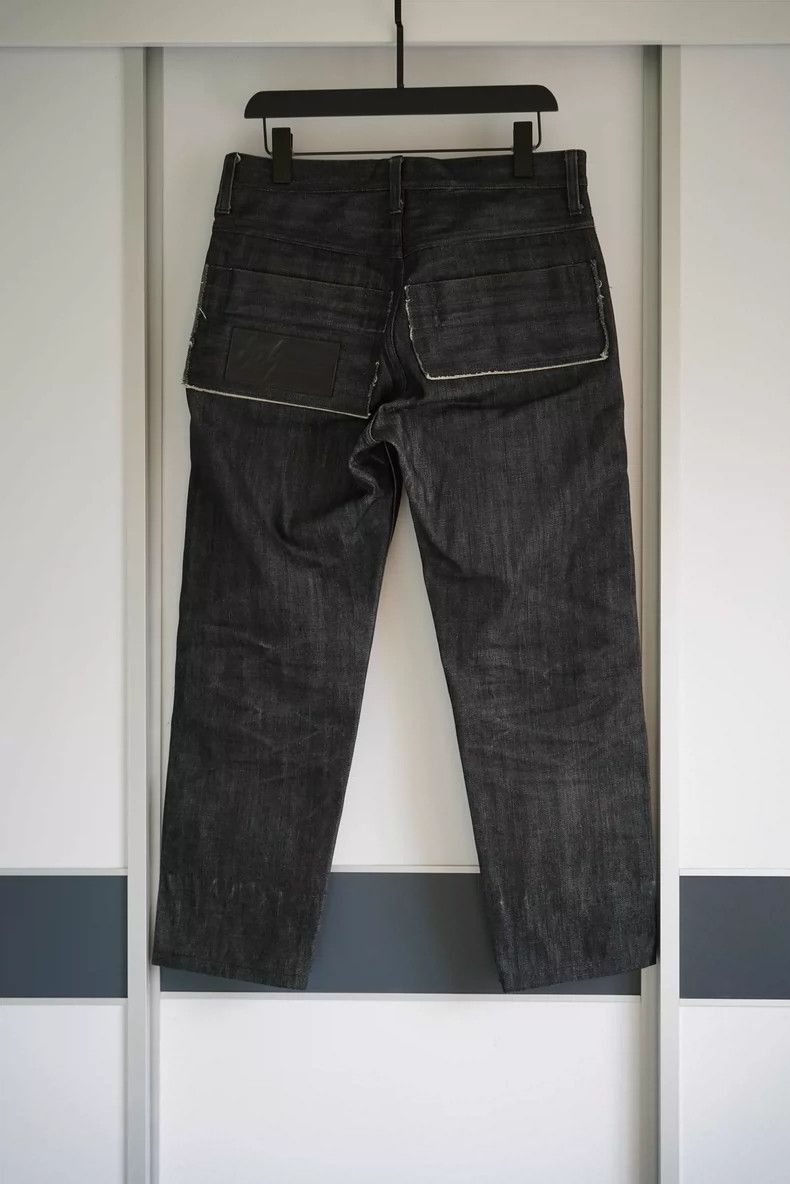 Yohji Yamamoto Yohji Yamamoto Yohji Yamamoto Denim Pants with Unique Deta Size US 26 / EU 42 - 2 Thumbnail