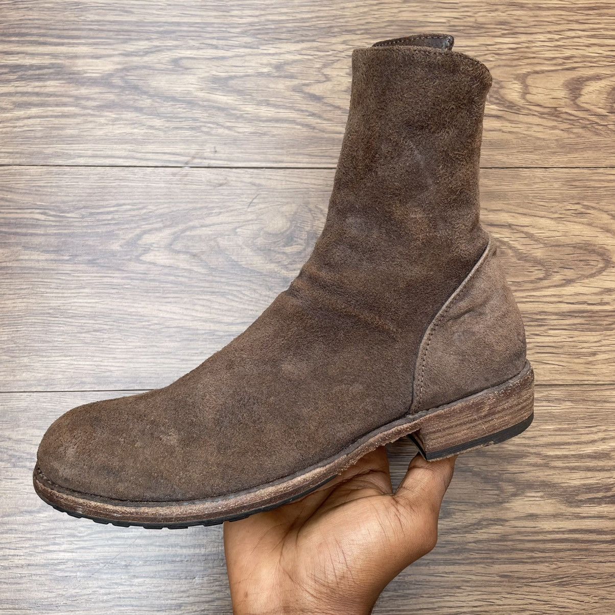 Officine Creative Officine Creative Lexikon 551 Brown Suede Zipped Boots Size US 5.5 / EU 38 - 5 Thumbnail