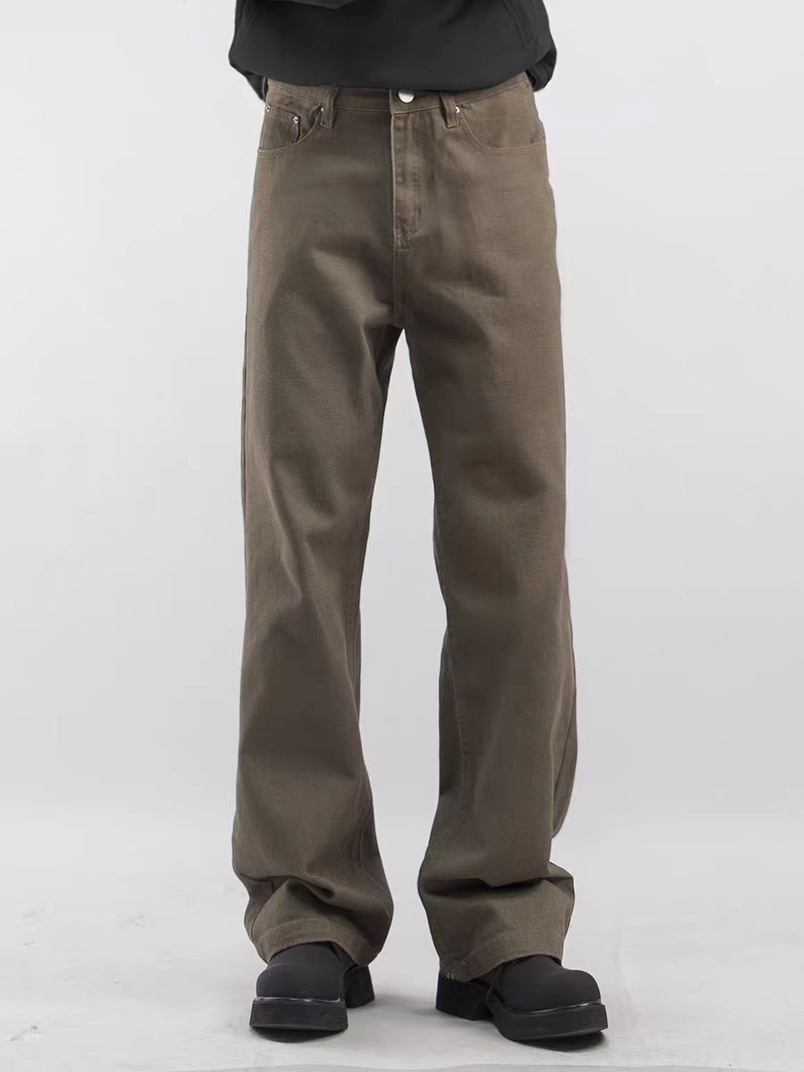 Japanese Brand × Jean High Street Vintage Brown Micro Flare Jeans Size US 30 / EU 46 - 5 Thumbnail