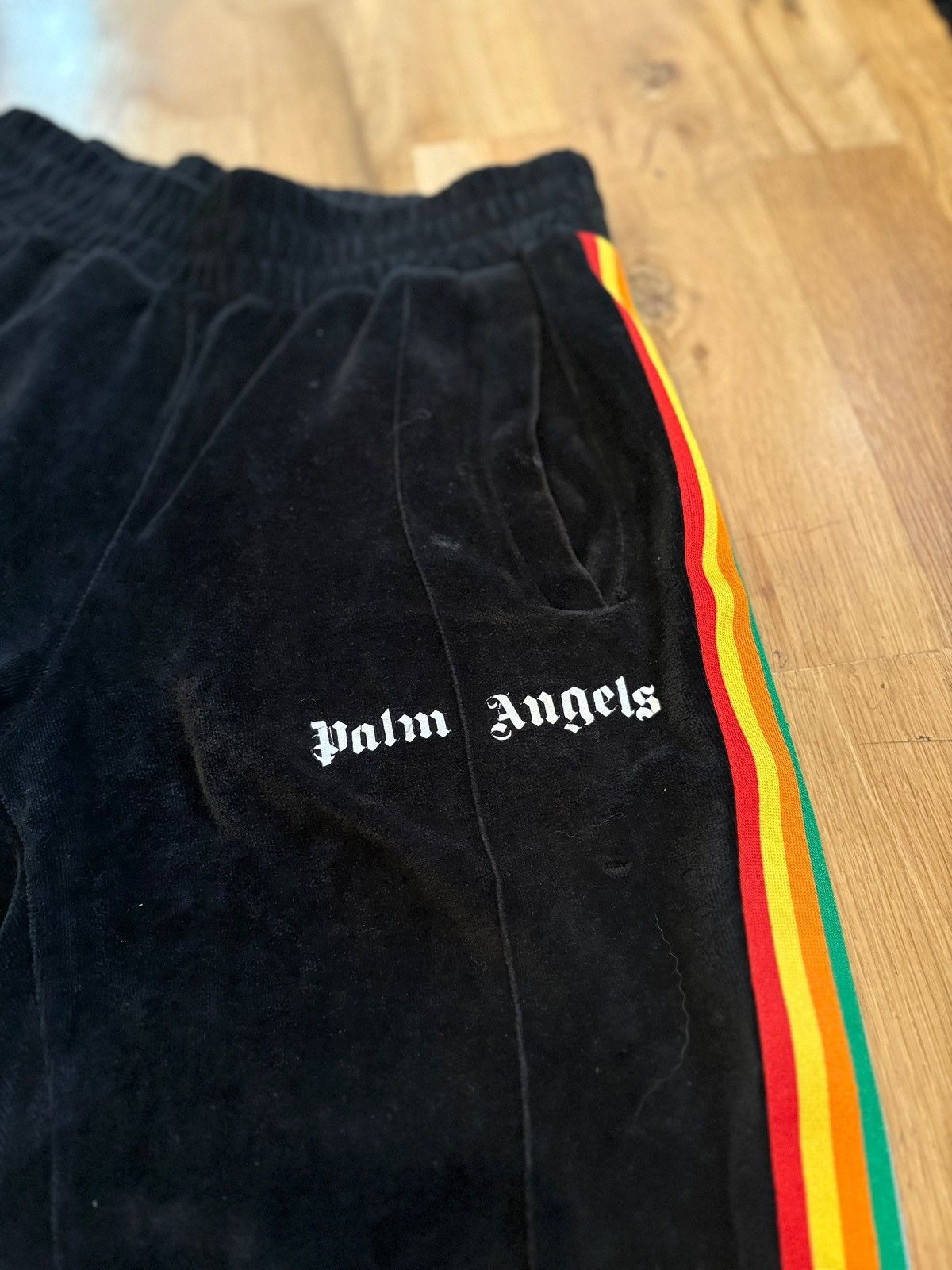 Palm Angels Palm Angels Velour Track Pants Size Small Size US 30 / EU 46 - 2 Thumbnail