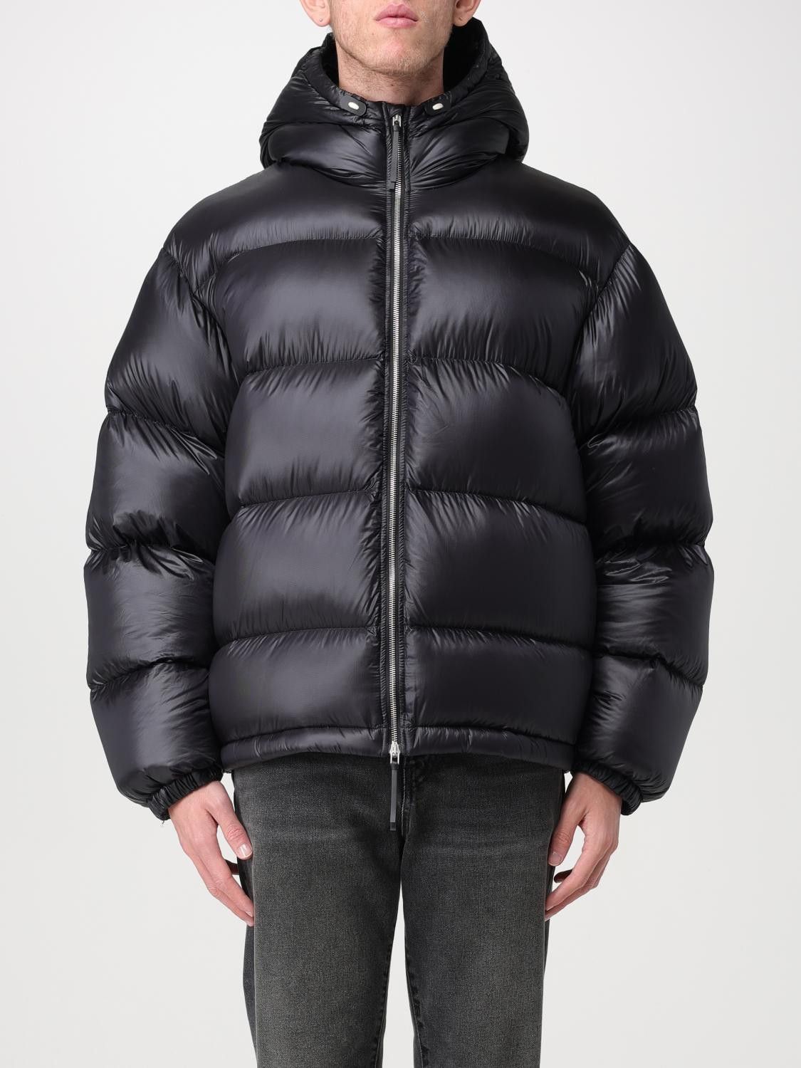 Jil Sander o1mt1gz0426 Hooded Jacket in Black Size US S / EU 44-46 / 1 - 1 Thumbnail