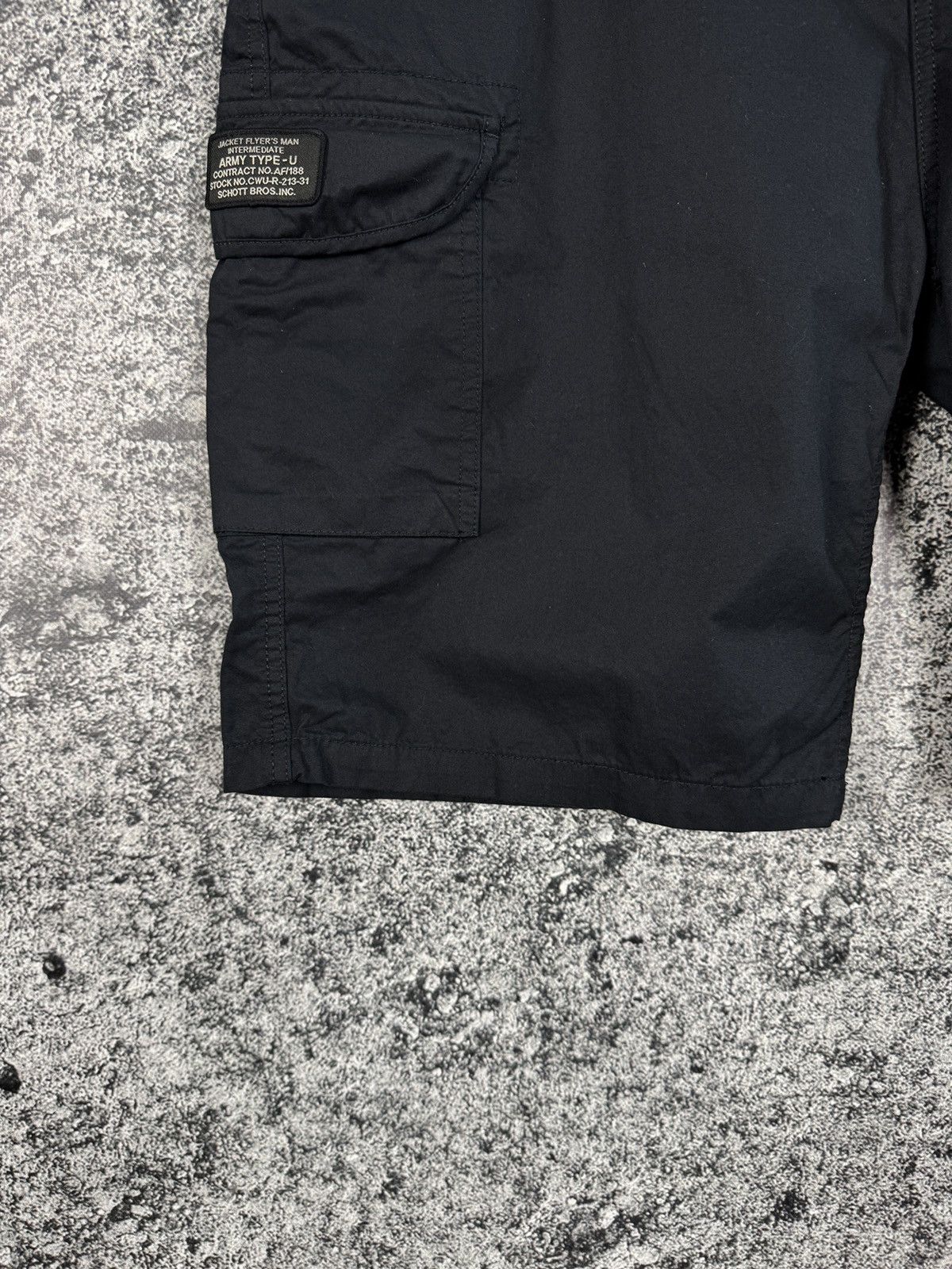 Schott Schott Army Type-U Cargo Shorts Military Tactical USA Sz 46 Size US 44 / EU 60 - 4 Thumbnail