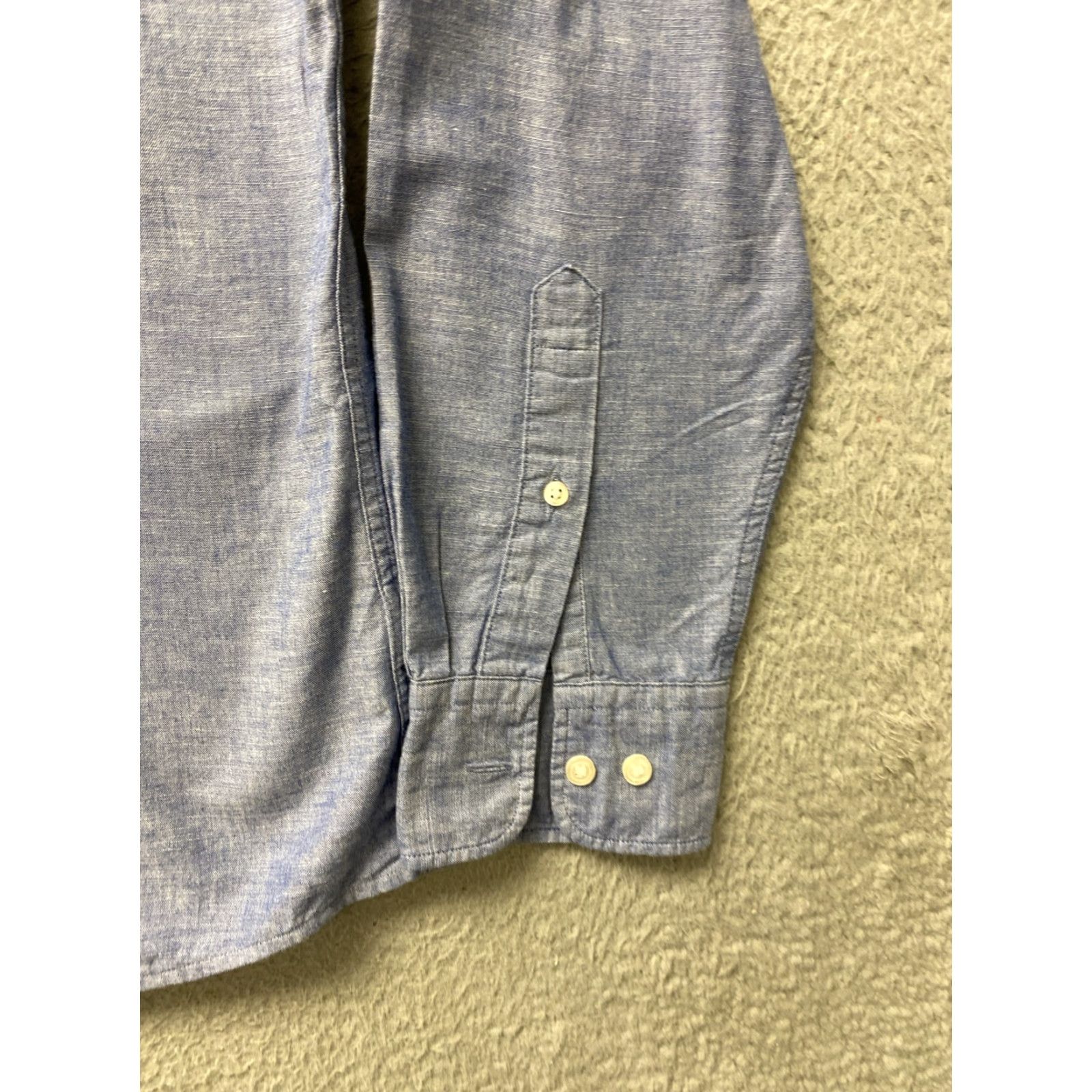 Charles Tyrwhitt Charles Tyrwhitt Casual Shirt Mens Size L Blue Slim Fit Long Sleeve Button-Up Woven Classic Size US L / EU 52-54 / 3 - 5 Thumbnail
