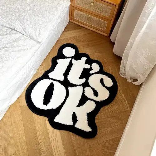 VIBE Design Fluffy Plush Tufted Home Rug Carpet Size ONE SIZE - 2 Thumbnail