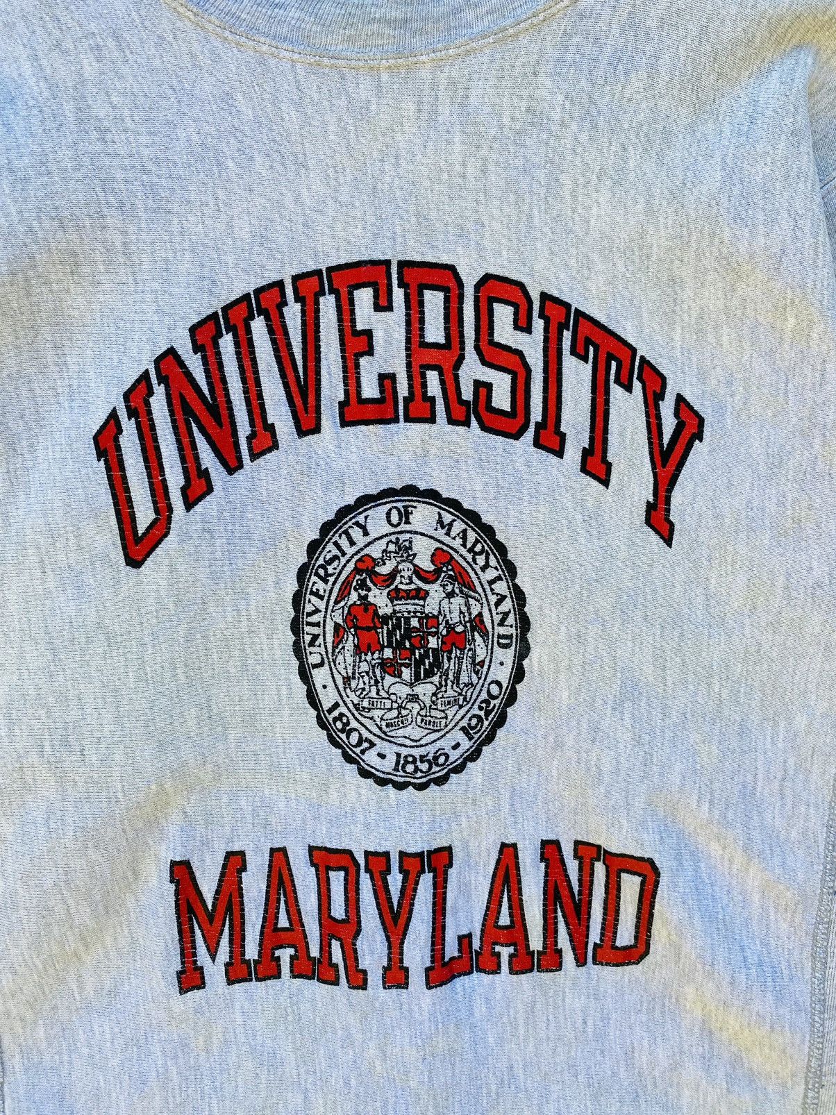 Champion × Vintage Rare Vintage Champion Reverse Weave Maryland Sweatshirt Size US M / EU 48-50 / 2 - 6 Thumbnail