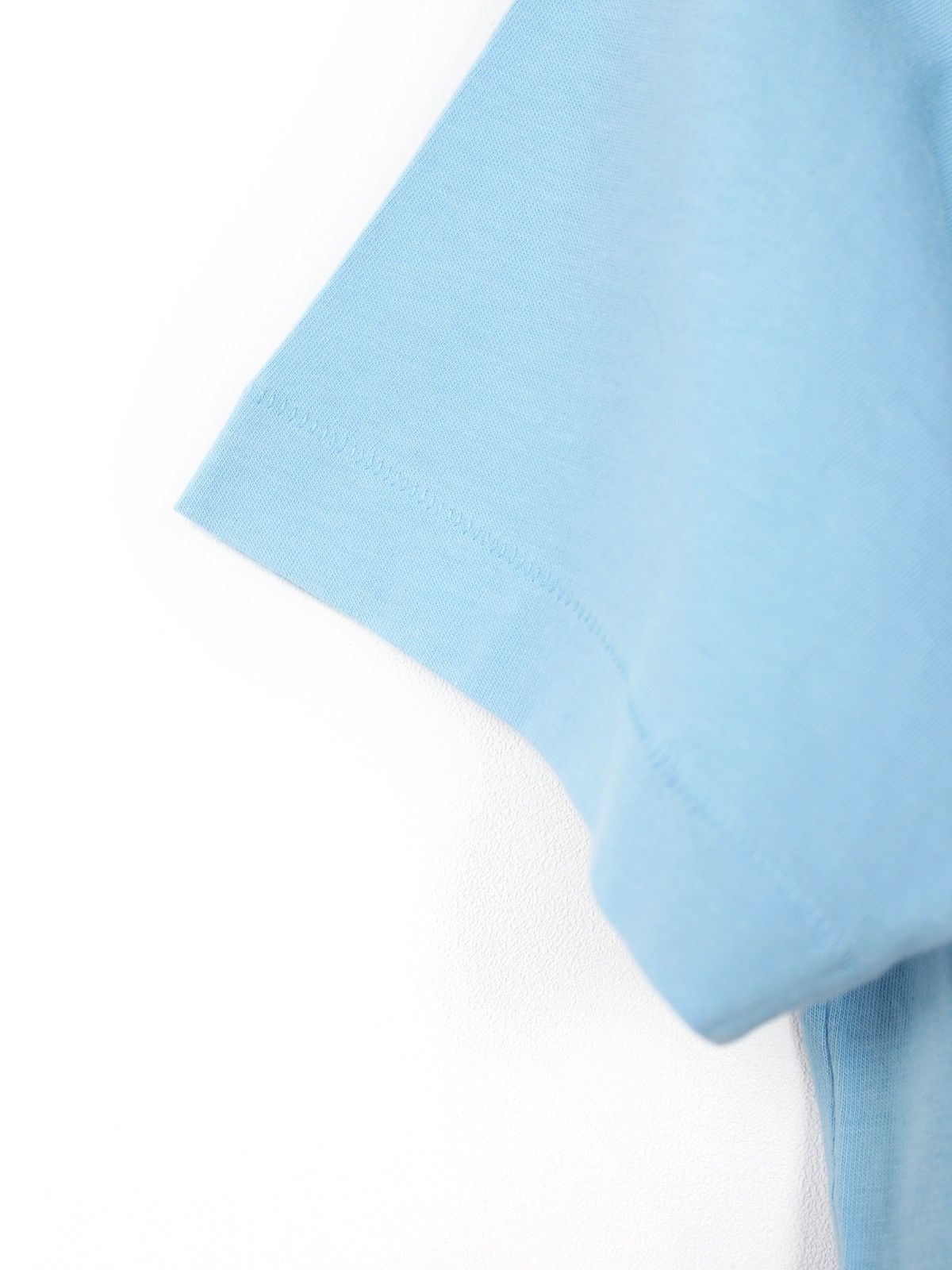 Gucci Gucci Light Blue Big Logo Cotton T-shirt Size S / US 4 / IT 40 - 4 Thumbnail