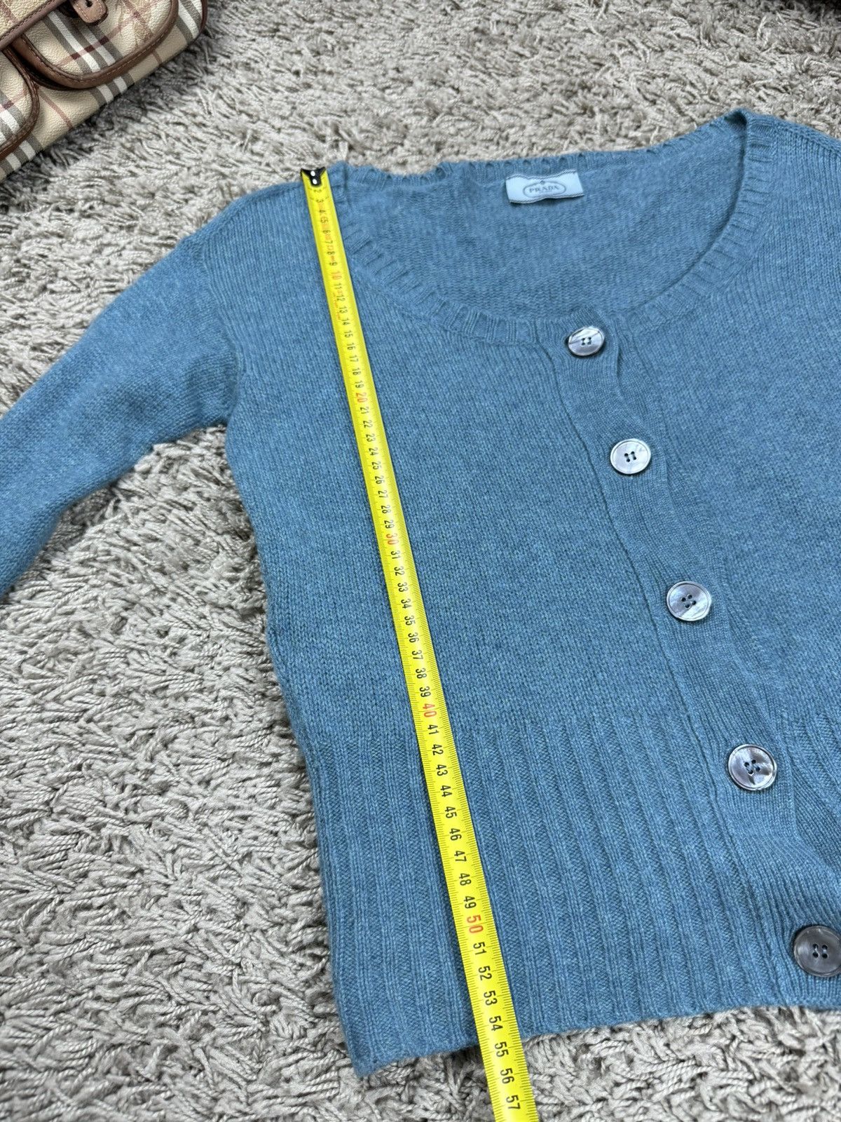 Autumn Cashmere × Prada × Vintage Pretty cashmere sweater Prada original casual luxury item Size M / US 6-8 / IT 42-44 - 6 Thumbnail