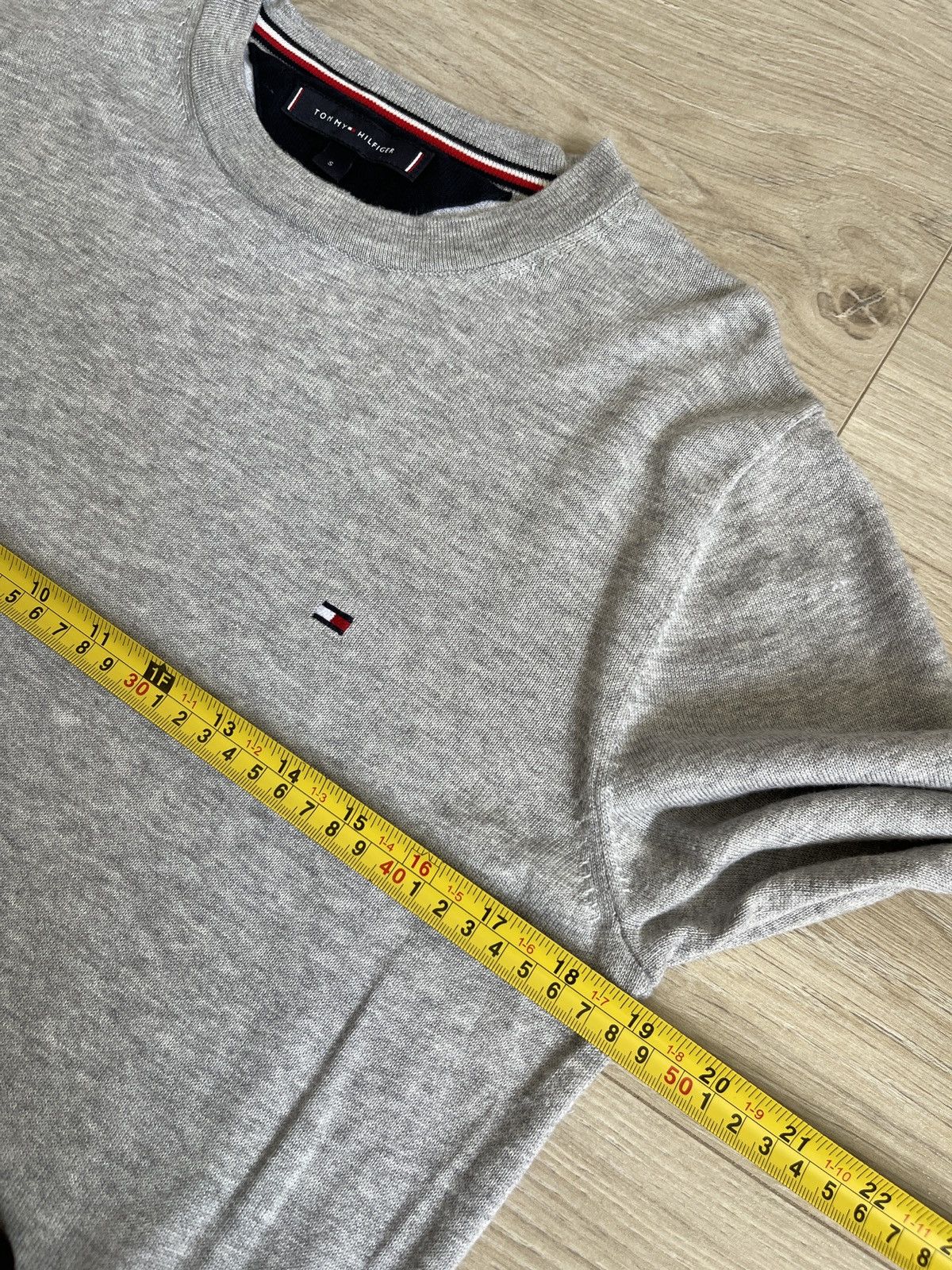 Tommy Hilfiger Tommy Hilfiger sweater grey jumper cotton silk S Size US S / EU 44-46 / 1 - 9 Thumbnail