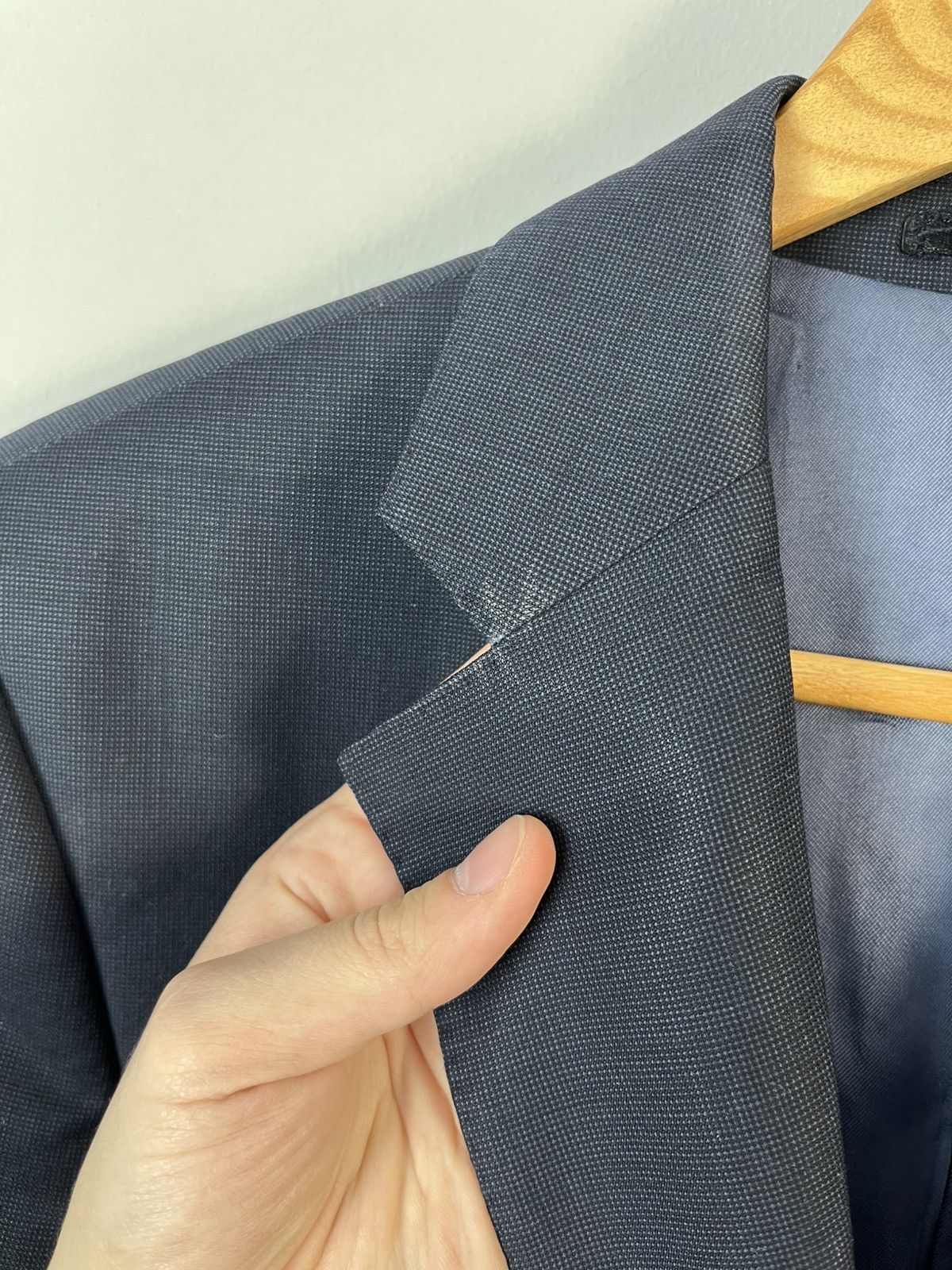 Ermenegildo Zegna × Vintage Ermenegildo Zegna Luxury Classic Wool Blazer Jacket Size 40R - 9 Thumbnail