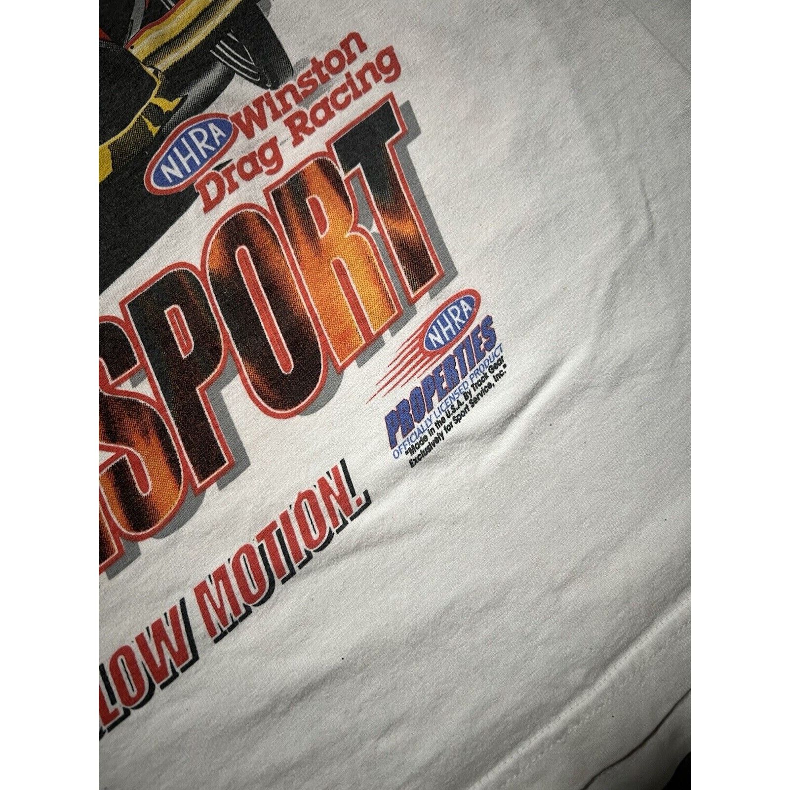 Vintage Vintage 1990s NHRA AOP Shirt Winston Drag Racing — XL Size US XL / EU 56 / 4 - 6 Thumbnail
