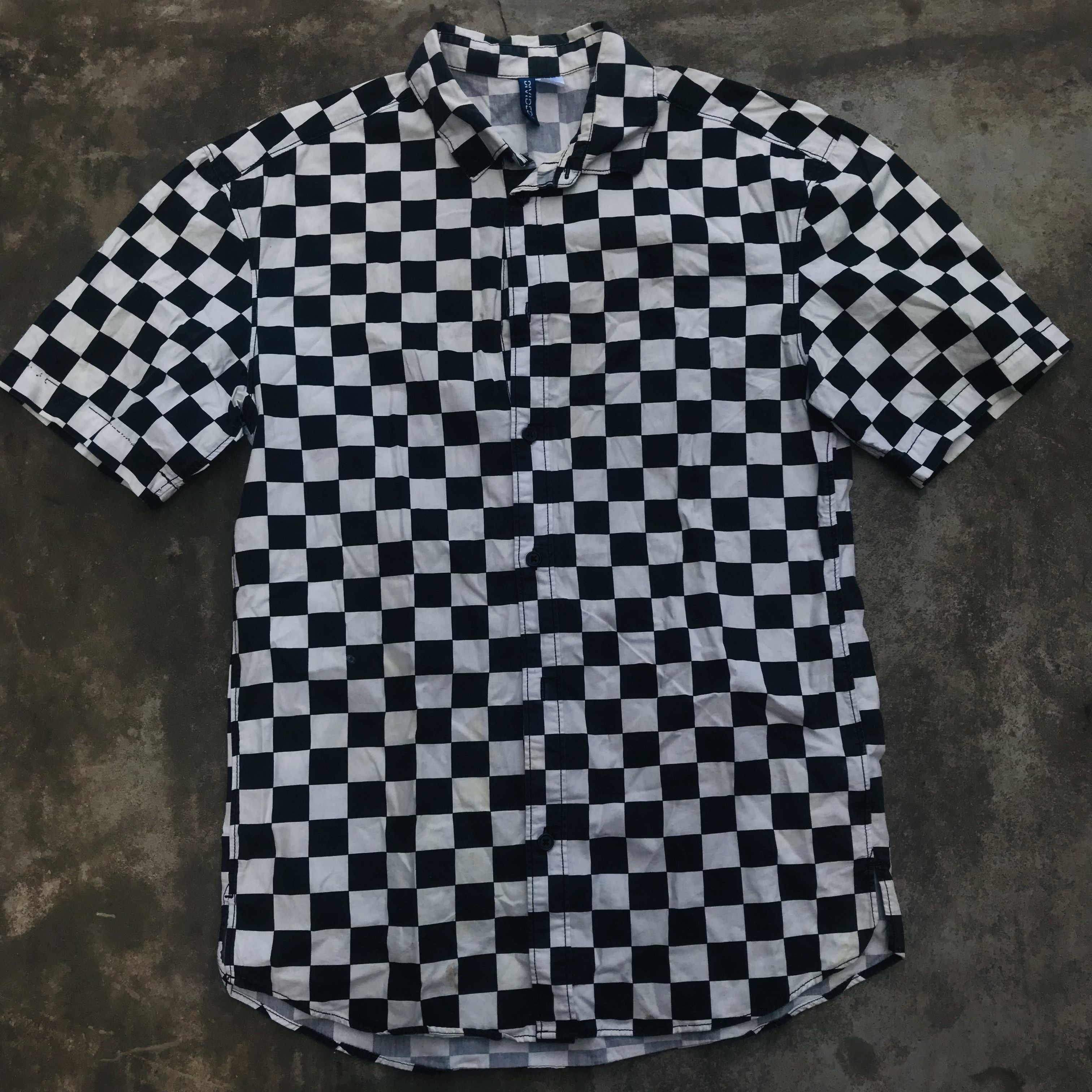 H&M H&M Checker Board Shirt Size US XS / EU 42 / 0 - 1 Thumbnail