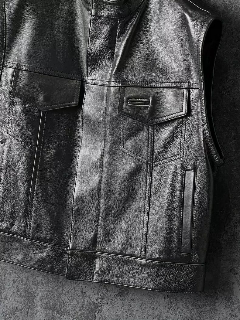 Versace Versace Cowhide sleeveless vest Size S / US 4 / IT 40 - 4 Thumbnail