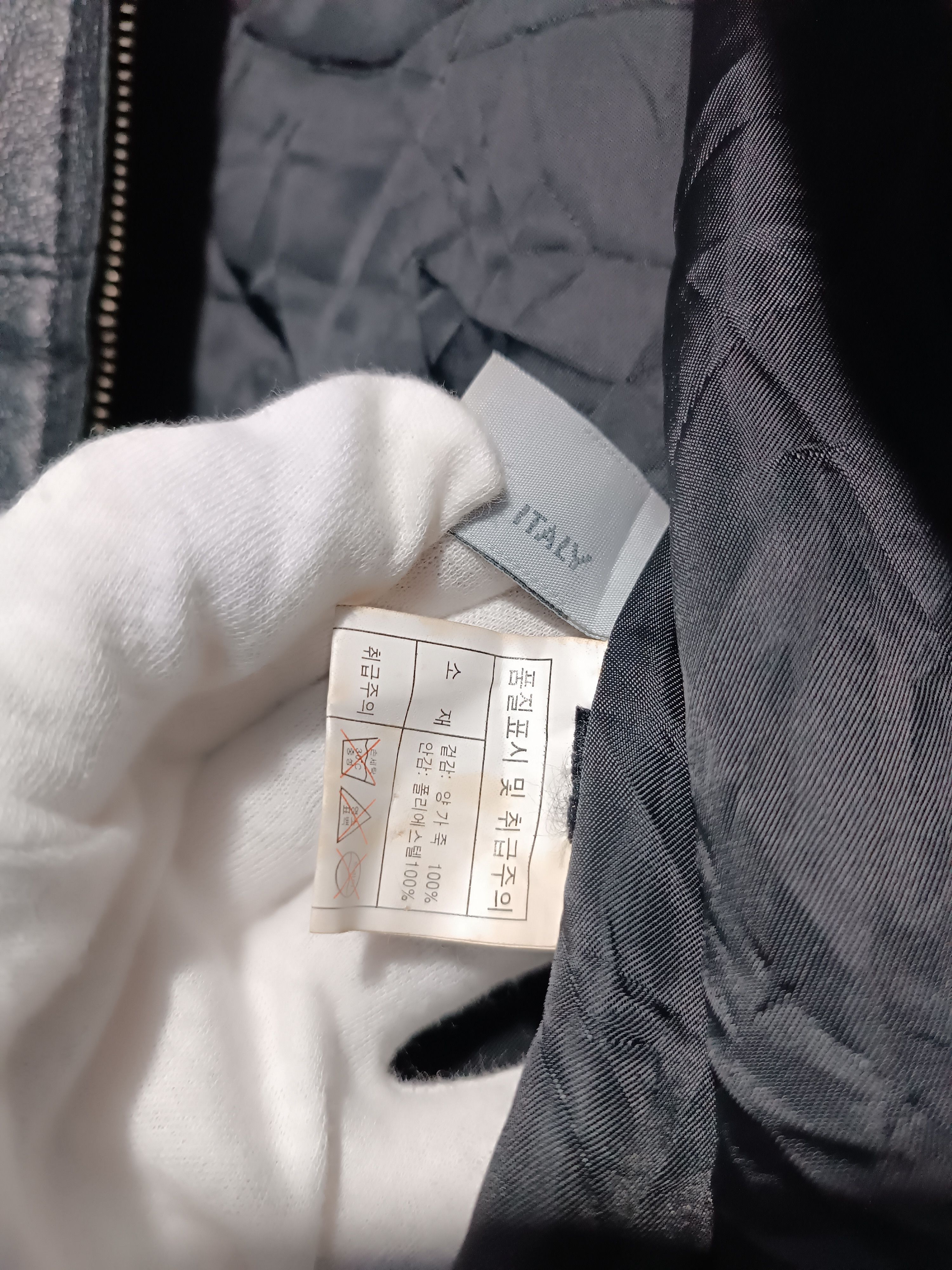 Japanese Brand Vintage Sheepskin Leather Jacket Black Hoodie Size US M / EU 48-50 / 2 - 9 Thumbnail