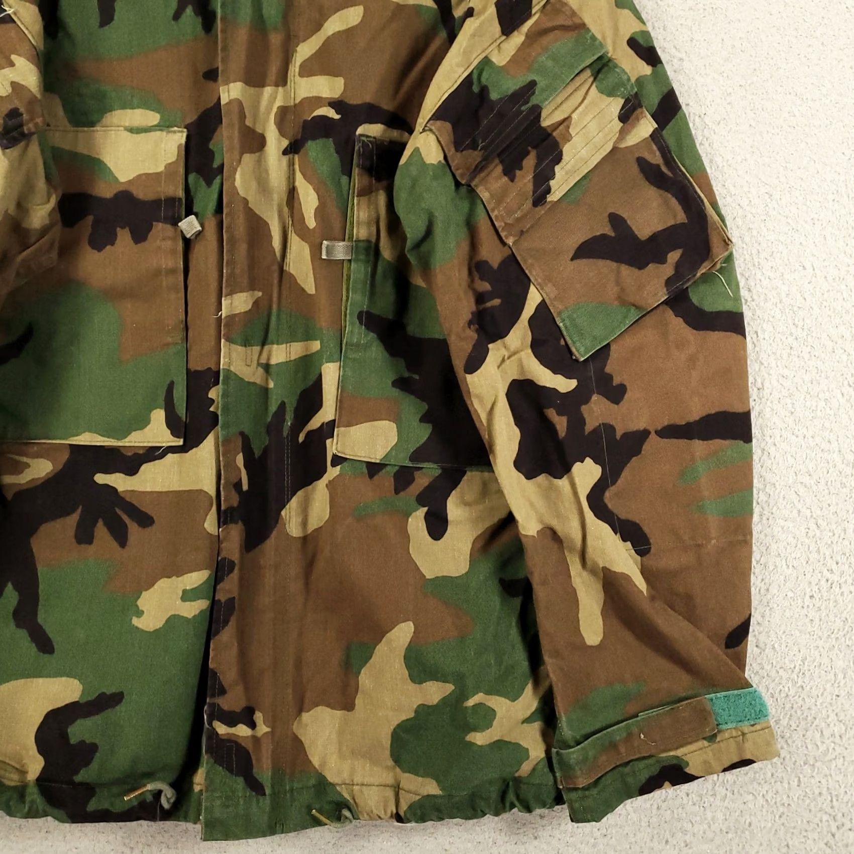 Vintage VINTAGE Military Jacket Adult M Camouflage Army Field Coat 80s Grunge Army Mens Size US M / EU 48-50 / 2 - 6 Thumbnail
