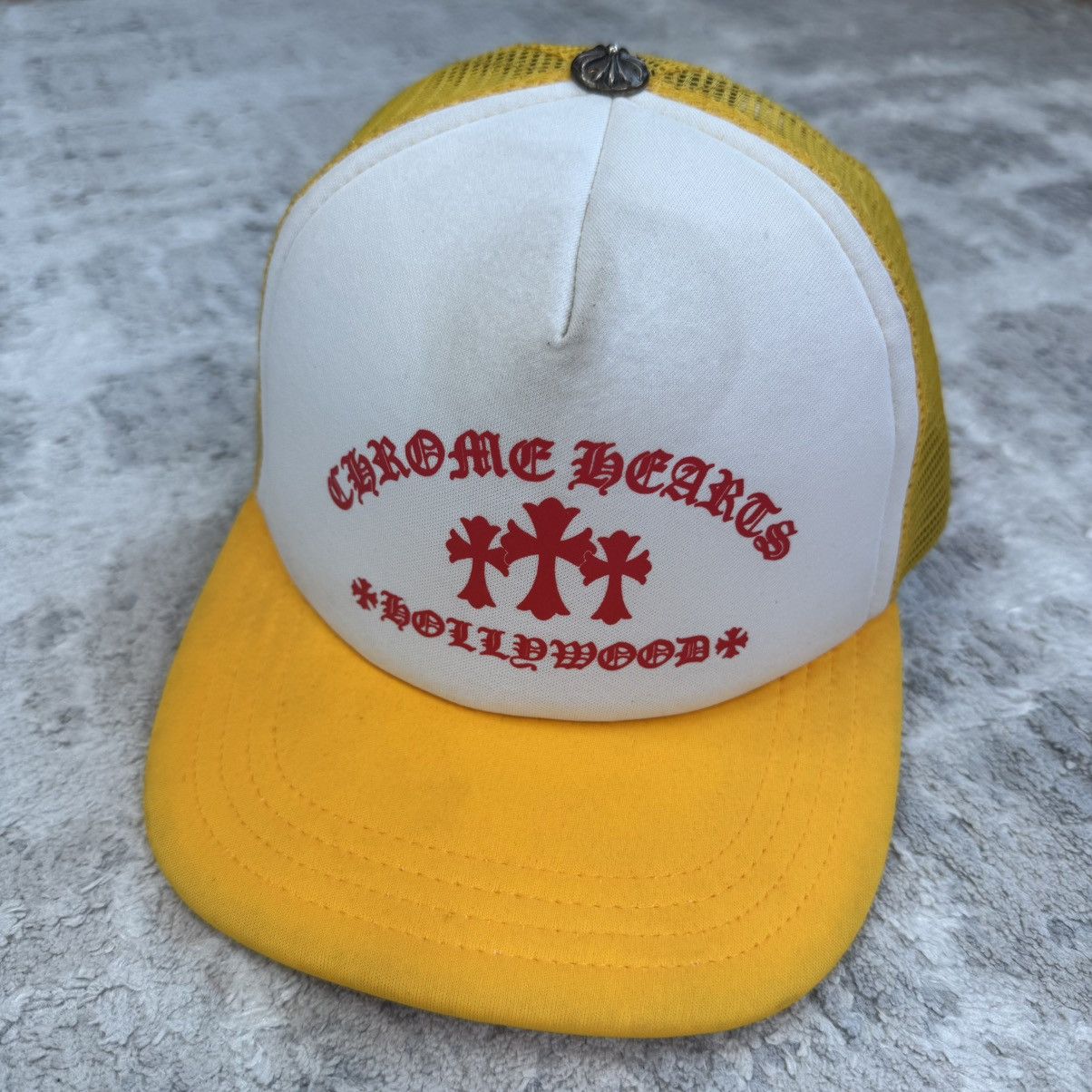 Chrome Hearts King taco triple cross trucker hat Size ONE SIZE - 2 Thumbnail