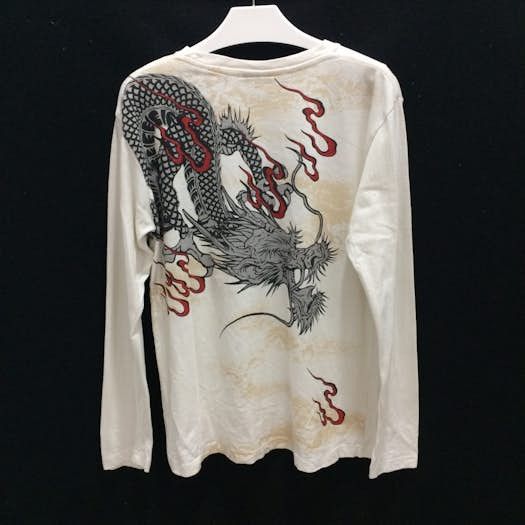 Japanese Brand Japanese Brand Bullet Noise Overprint Dragon Long Slevee Size US M / EU 48-50 / 2 - 4 Thumbnail