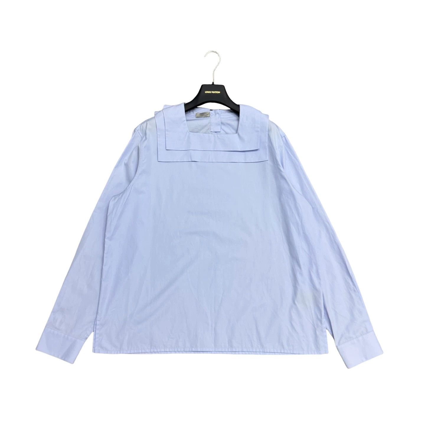 Dior Dior Sailor Collar Shirt Size 52 Size US L / EU 52-54 / 3 - 1 Thumbnail