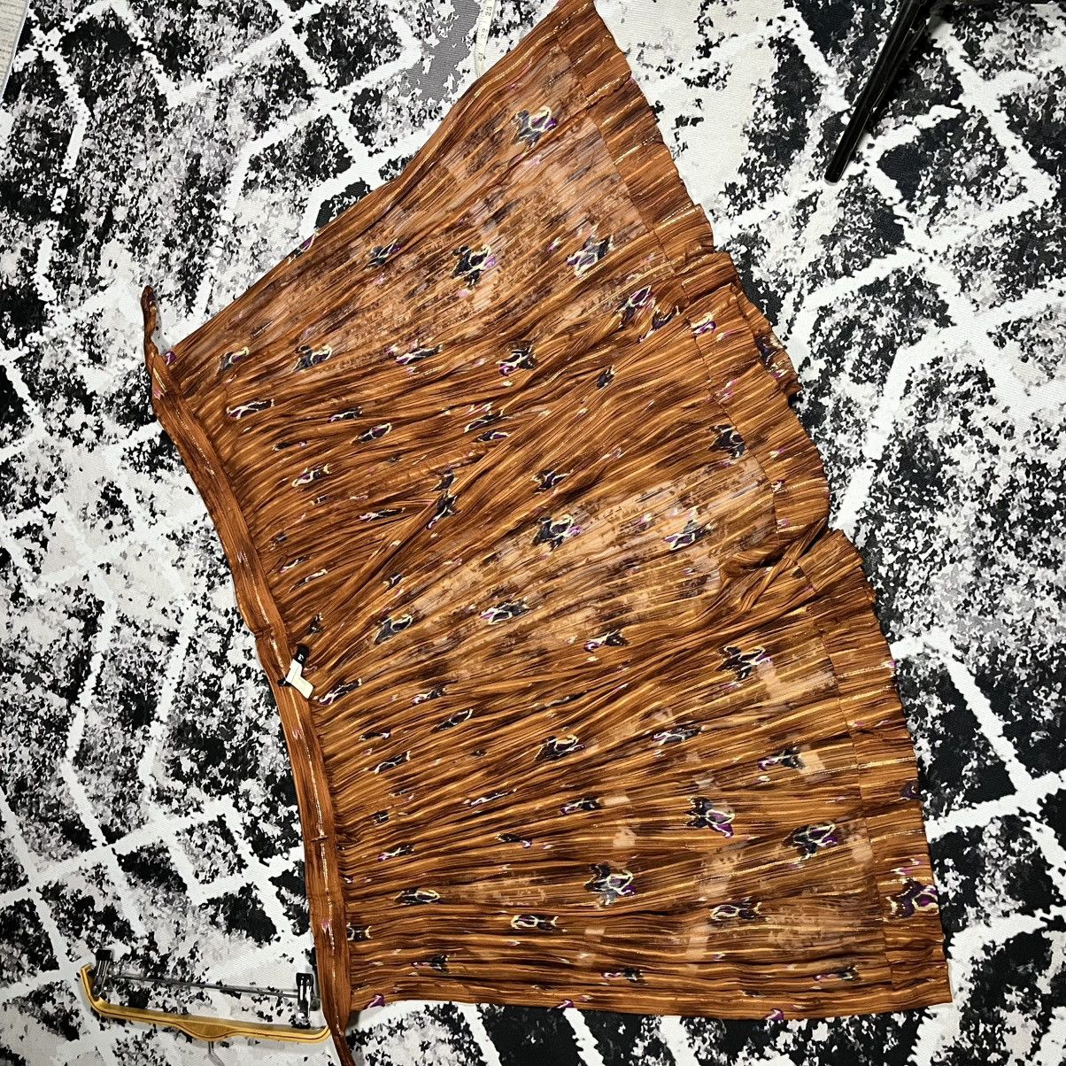 Salvatore Ferragamo × Vintage Vintage Salvatore Ferragamo Pleated Skirt Size 27" / US 4 / IT 40 - 11 Thumbnail