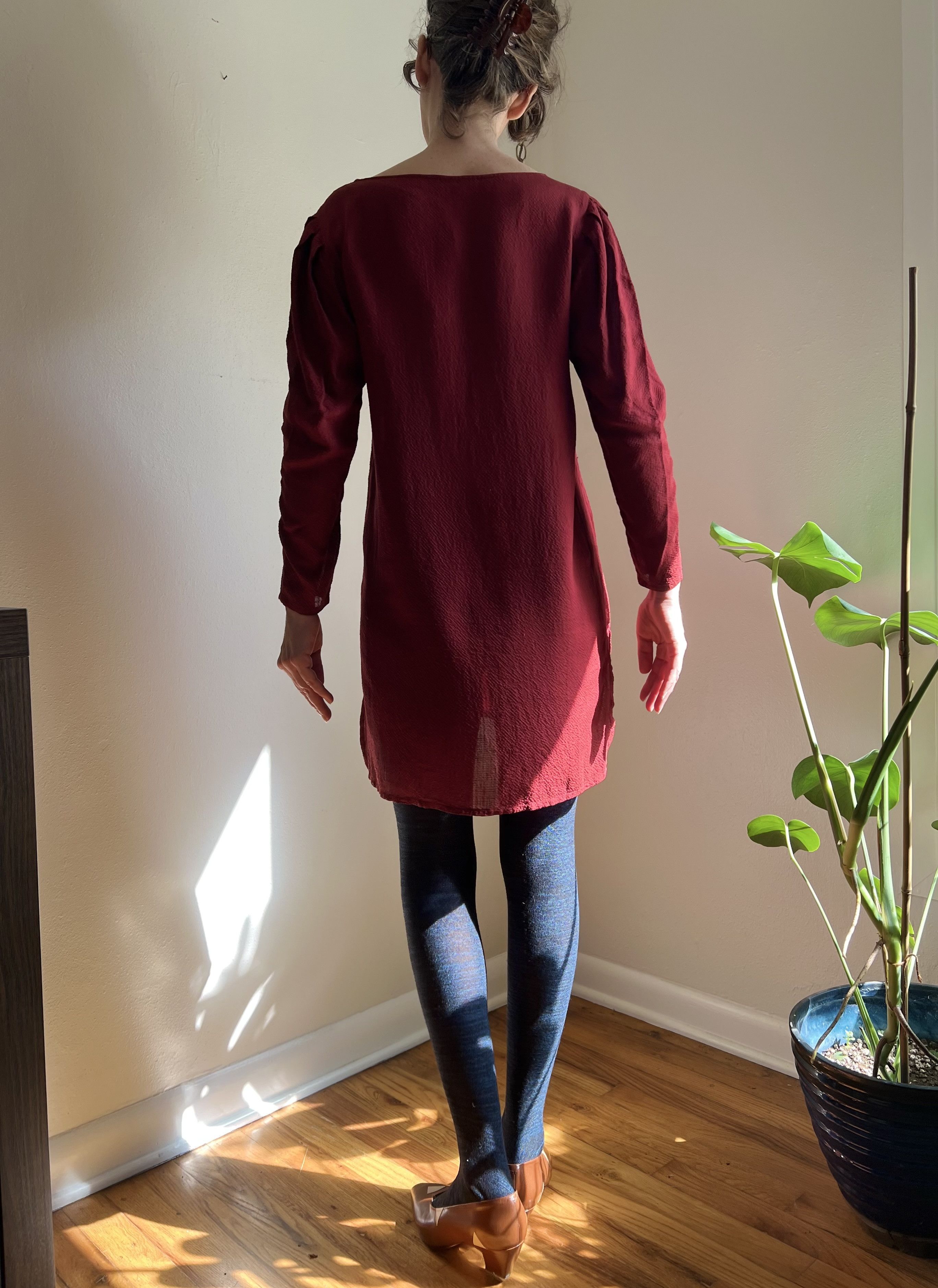 Issey Miyake Silk Vintage Issey Miyake Tunic Top Size XS / US 0-2 / IT 36-38 - 4 Thumbnail