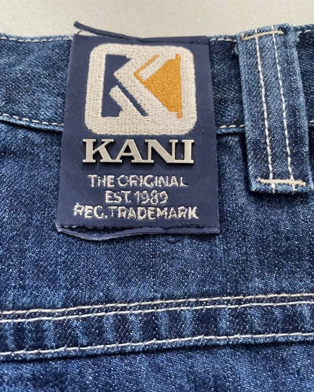 Karl Kani Vintage KARL KANI Denim Shorts Baggy Fit US36 Size US 36 / EU 52 - 3 Thumbnail