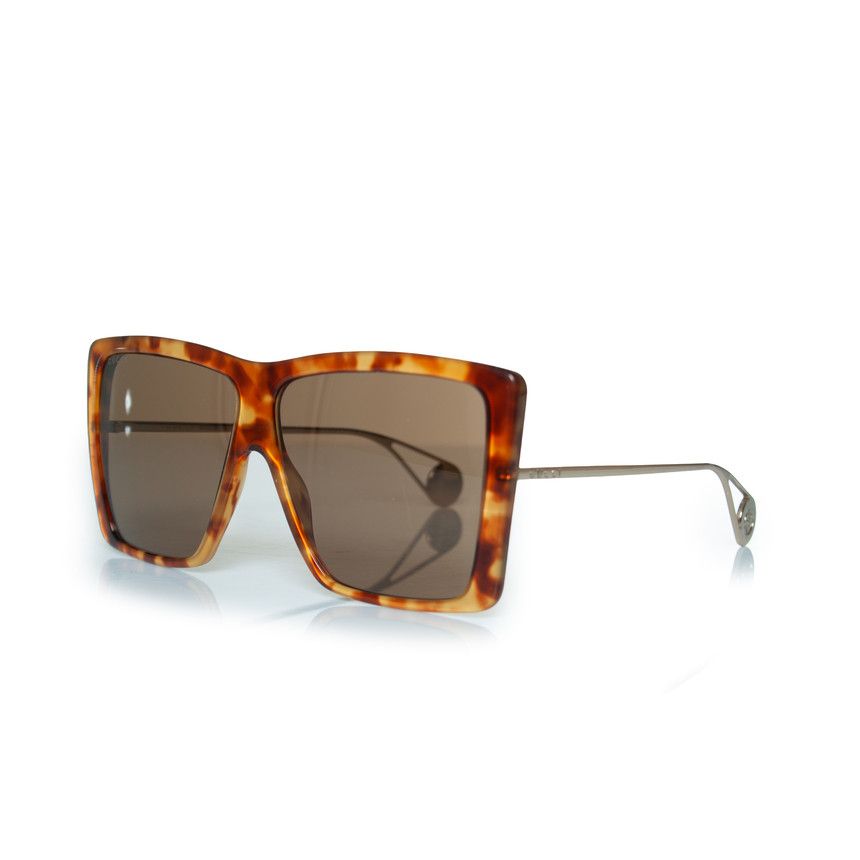 Gucci Gucci, Havana brown oversized sunglasses Size ONE SIZE - 5 Thumbnail