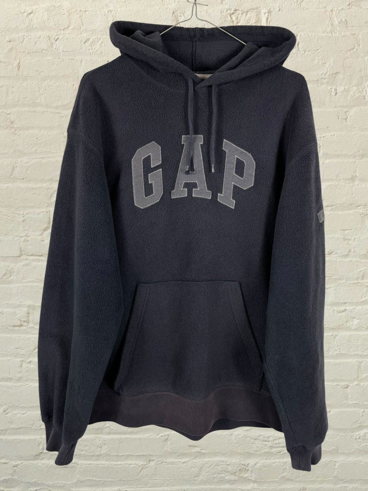 Gap GAP Big Logo Kanye Deep Pile Sherpa Fleece Hoodie Size US M / EU 48-50 / 2 - 2 Thumbnail