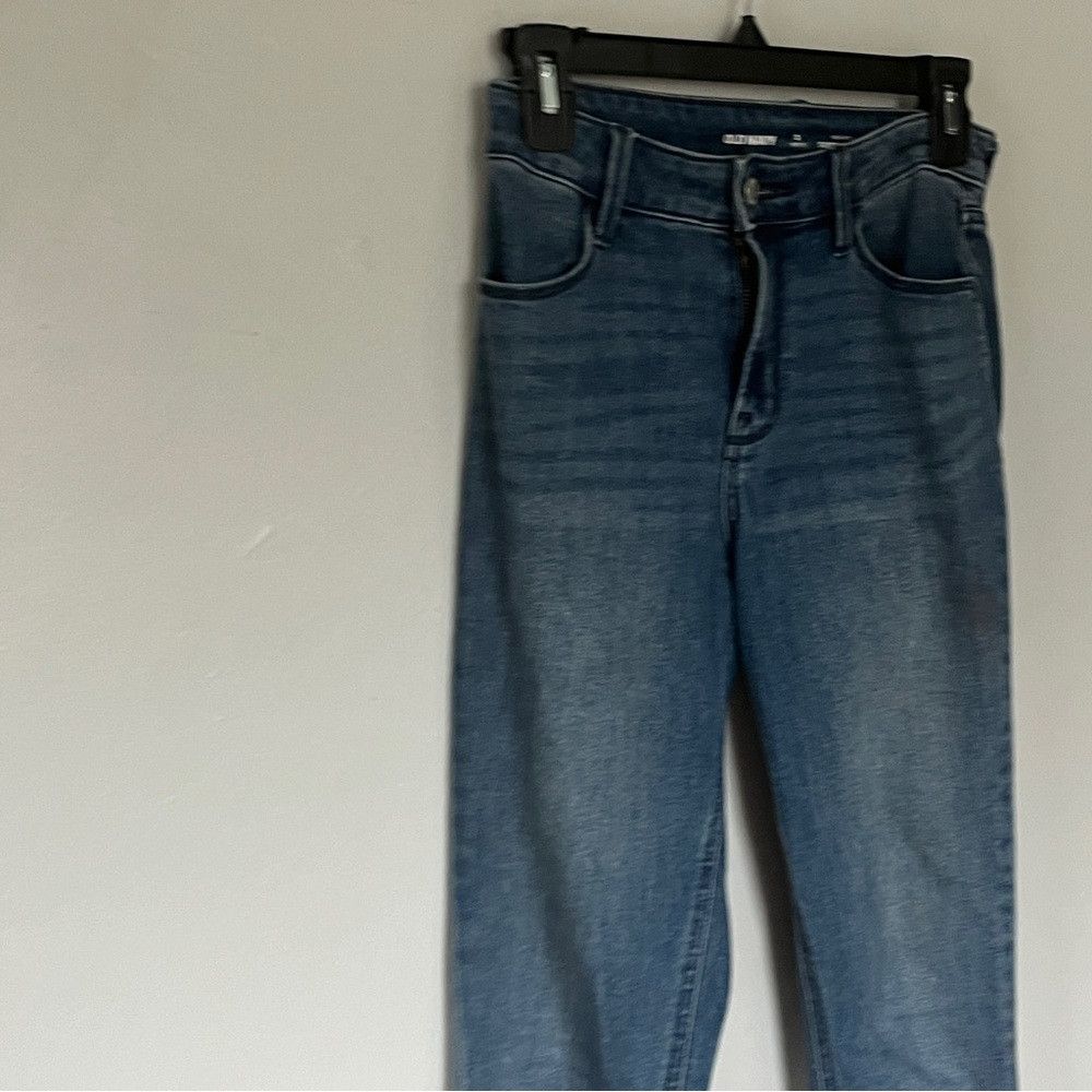 Old Navy Old Navy High Rise Super Skinny Denim Jeans Blue 2 Petite Size 24" / US 00 / IT 34 - 2 Thumbnail