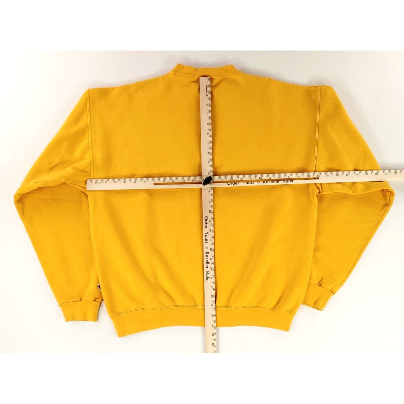 Champion VINTAGE Champion Sweatshirt Wichita State Shockers Yellow Mens XL 90s Pullover Sweatshirt Size US XL / EU 56 / 4 - 7 Thumbnail
