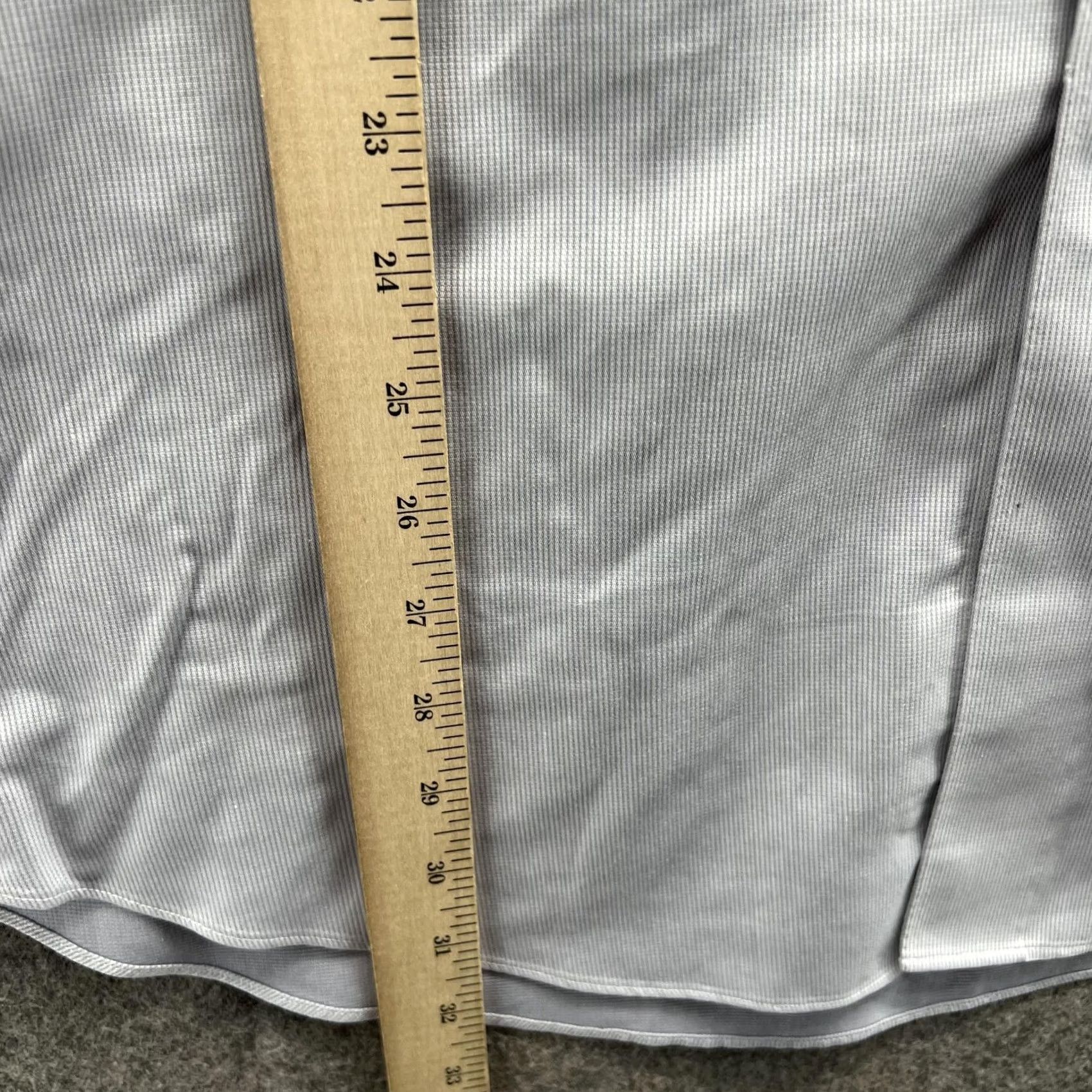Brooks Brothers Brooks Brothers 346 Shirt Men 17 2/3 Adult Gray Button-Down Regular Fit Size US XL / EU 56 / 4 - 6 Thumbnail