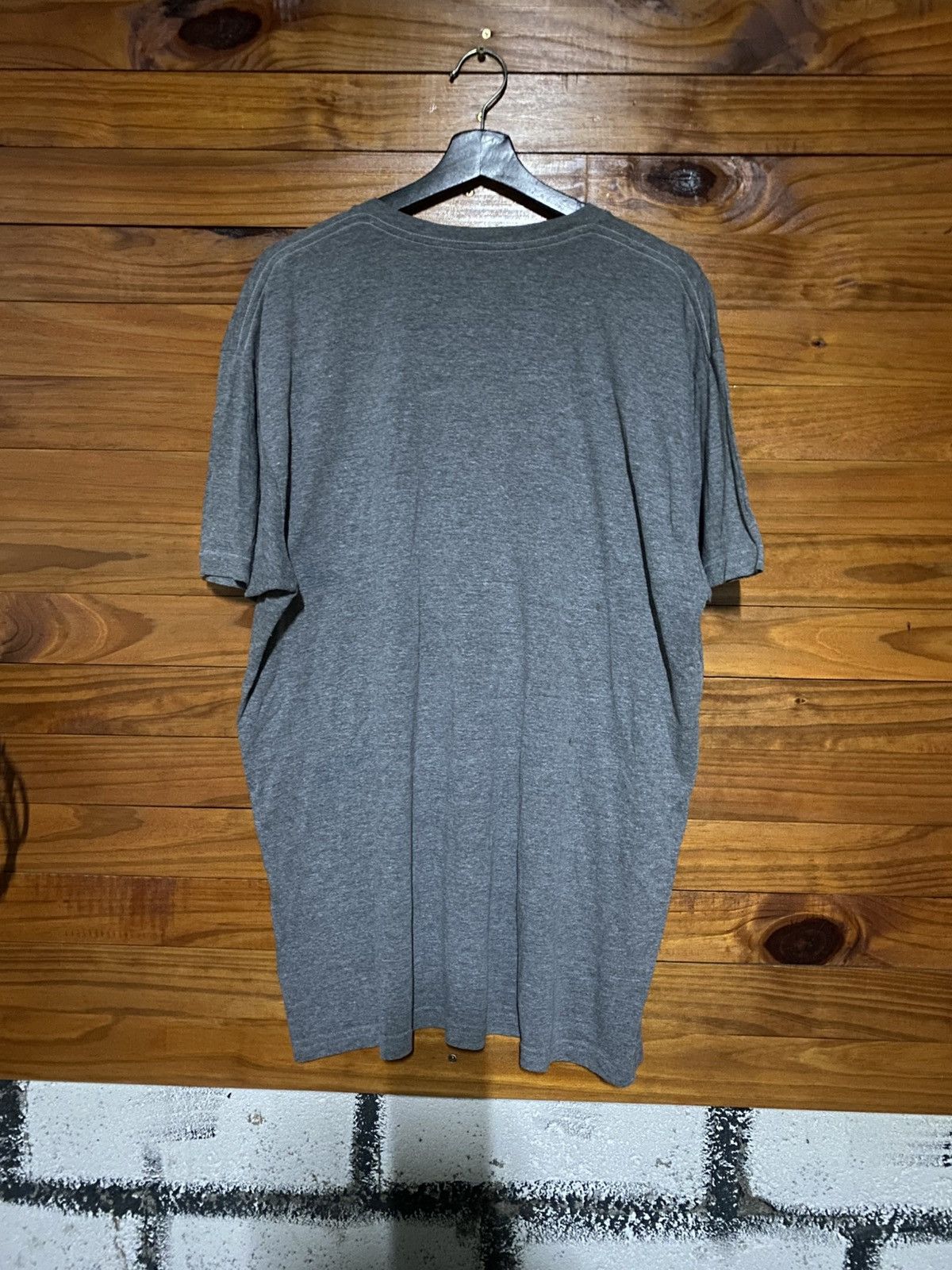 Vintage SMP Gray Graphic Tee | Hip Hop Lyric TShirt Vintage-Inspired Size US XL / EU 56 / 4 - 9 Thumbnail