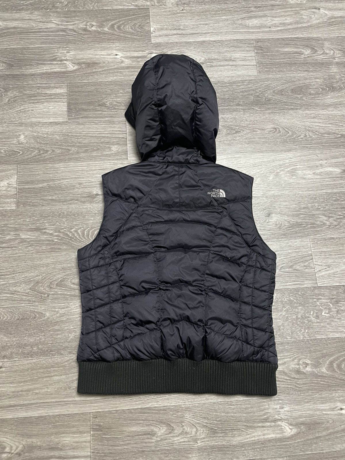 The North Face The North Face 550 Goose Down Vest Black Hooded Puffer Size M / US 6-8 / IT 42-44 - 20 Thumbnail