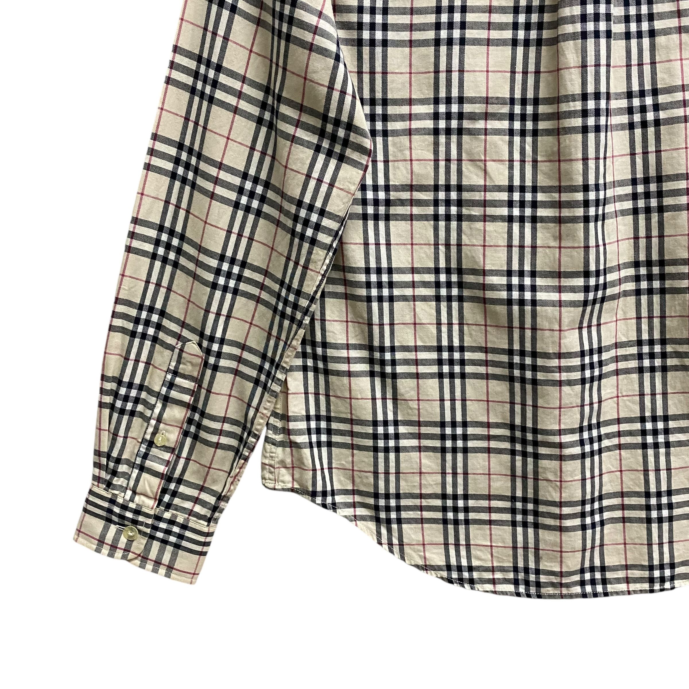 Burberry Vintage Burberry Nova Check Button Ups Shirt Size Medium Size M / US 6-8 / IT 42-44 - 6 Thumbnail