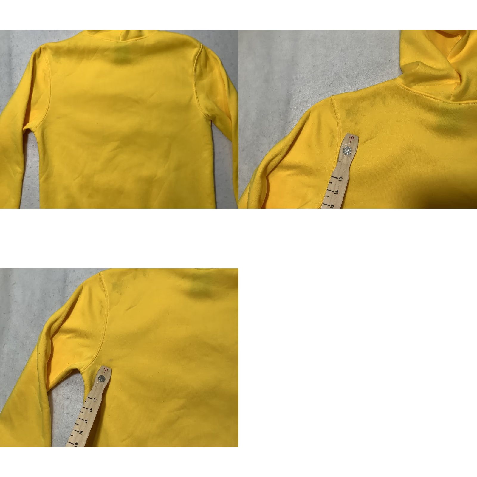 Thrasher Thrasher Hoodie Mens Medium Yellow Flame Logo Kangaroo Pocket Pullover Graphic Print Hooded Sweatshirt Size US M / EU 48-50 / 2 - 8 Thumbnail