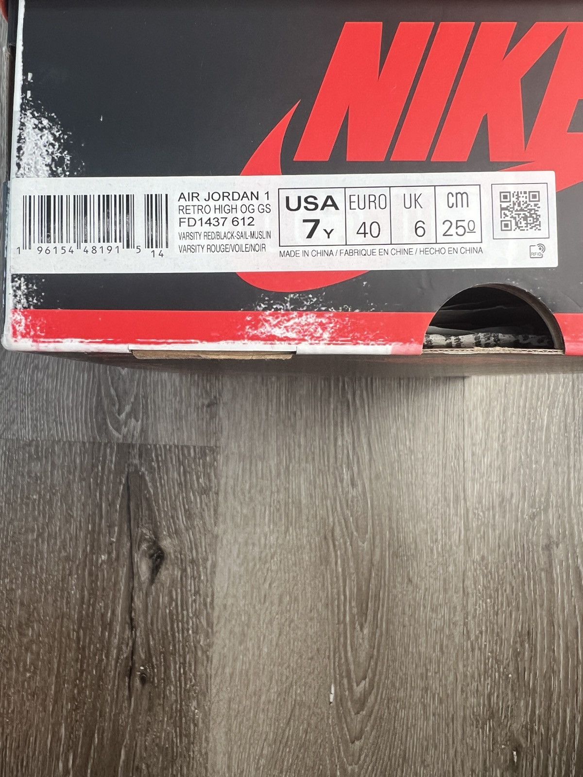 Jordan Brand Air Jordan 1 “Lost & Found” **PRE-OWNED** Size US 7 / EU 40 - 9 Thumbnail