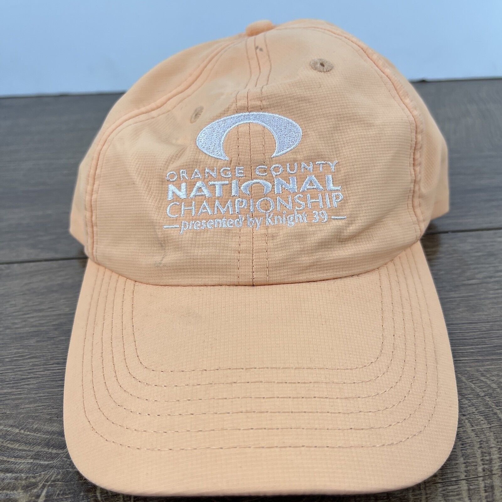 Other Orange County National Championship Hat Adjustable Orange Ad Size ONE SIZE - 3 Thumbnail