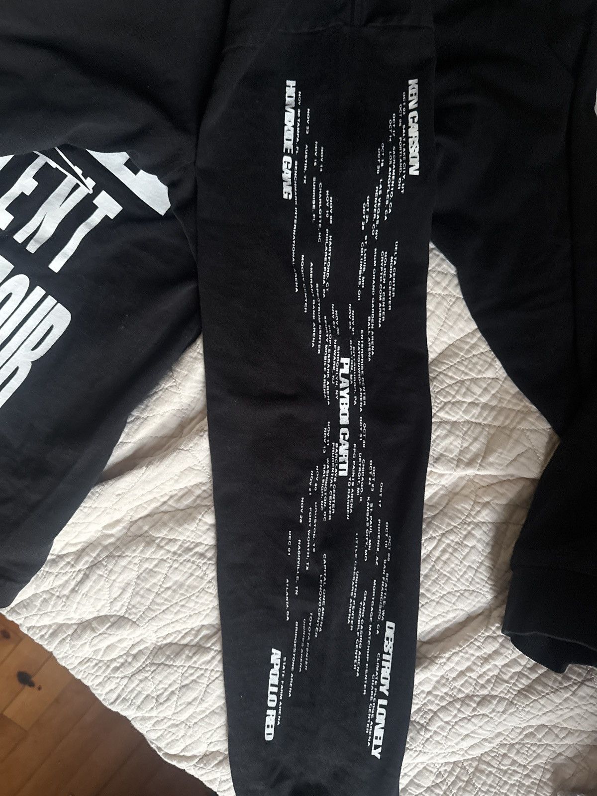Playboi Carti antagonist tour merch VIP CHICAGO EXLUS! Size US L / EU 52-54 / 3 - 4 Thumbnail