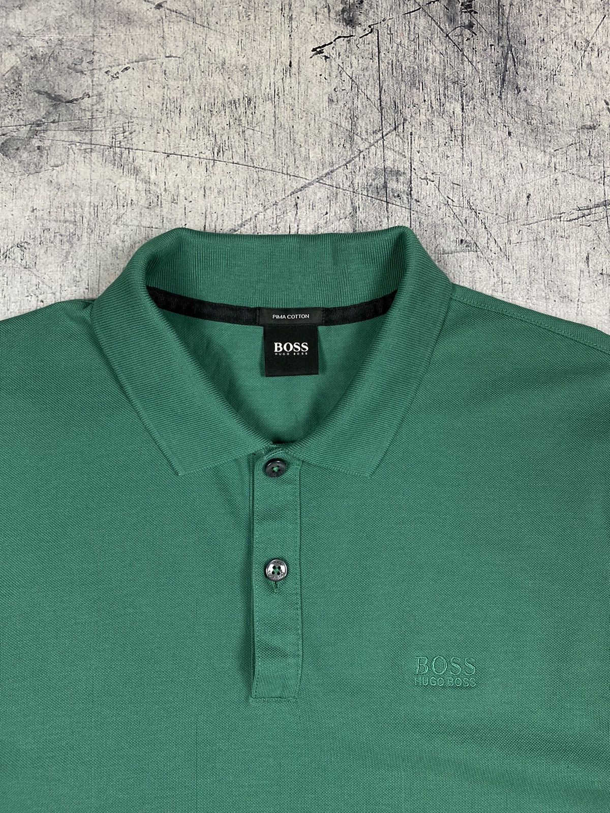 Hugo Boss Hugo Boss Basic Luxury Polo T Shirt Size US L / EU 52-54 / 3 - 5 Thumbnail
