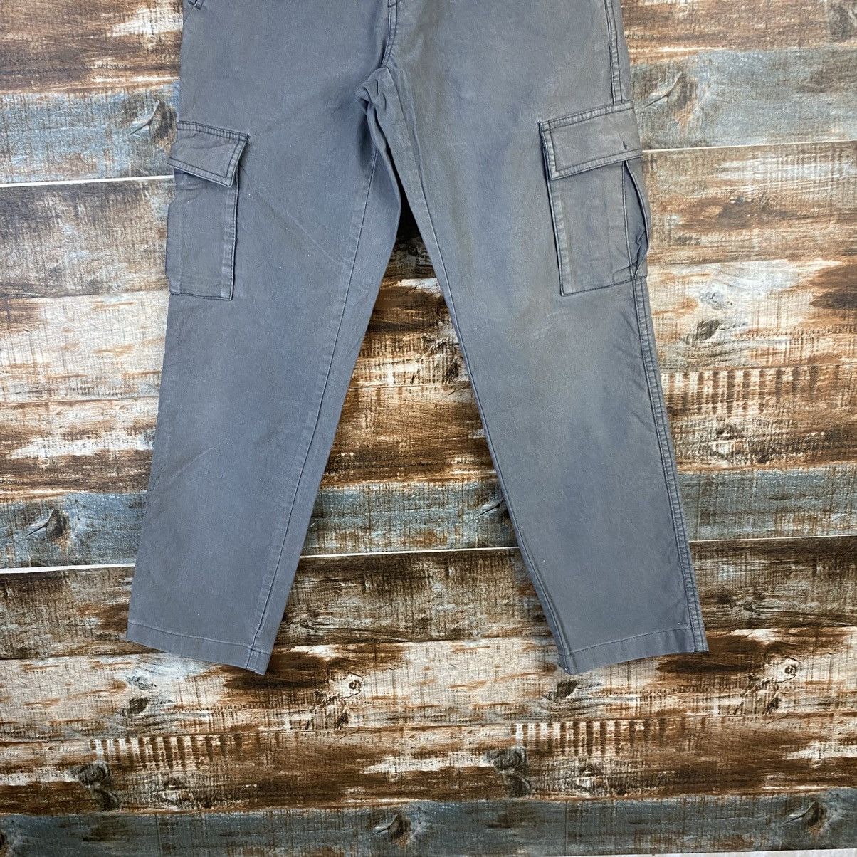 Global Work DL Global Work Gray Cargo Multipocket Pants #C1124 Size US 28 / EU 44 - 6 Thumbnail