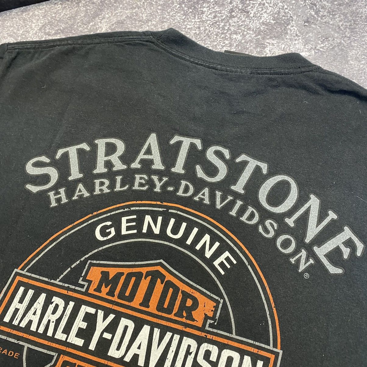 Band Tees Vintage Harley Davidson 2005 Big Graphic Logo Rock Band tee Size US L / EU 52-54 / 3 - 12 Thumbnail