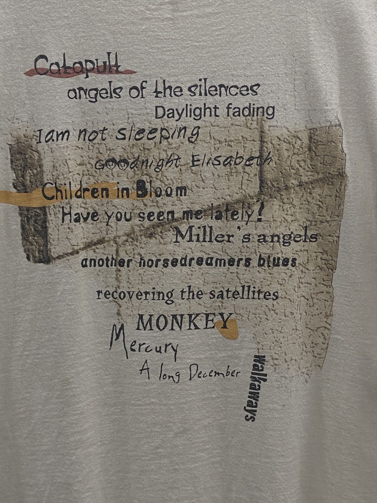 Band Tees × Vintage Vintage 1997s COUNTING CROWS Alternative Rock Tour TShirt Size US L / EU 52-54 / 3 - 11 Thumbnail