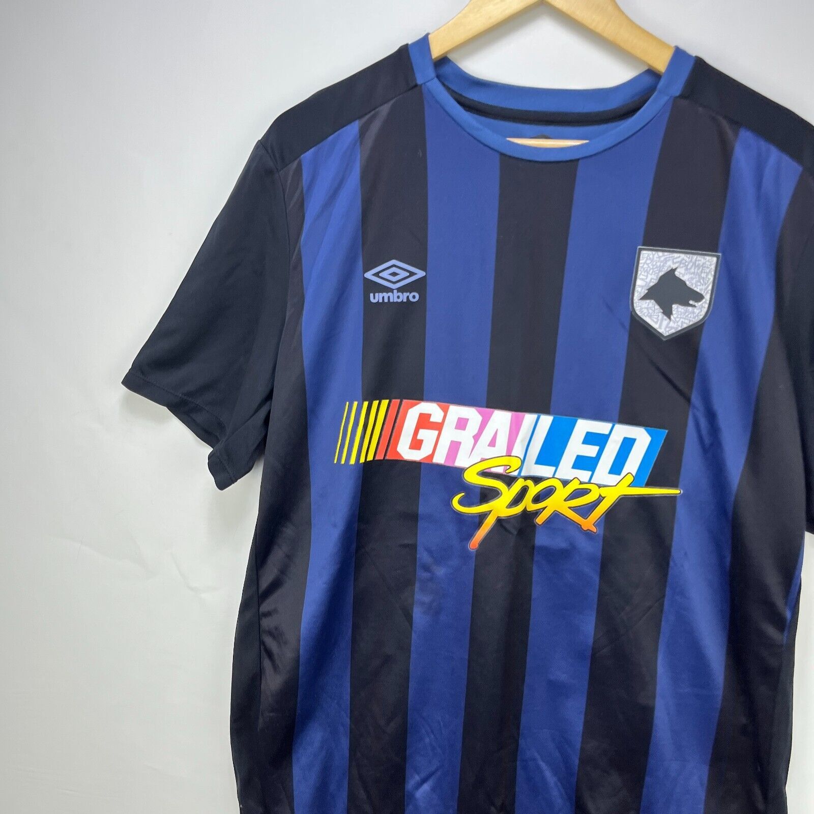 Vintage Umbro Grailed Sport Bowery FC Soccer Jersey XL Only Size US XL / EU 56 / 4 - 2 Thumbnail