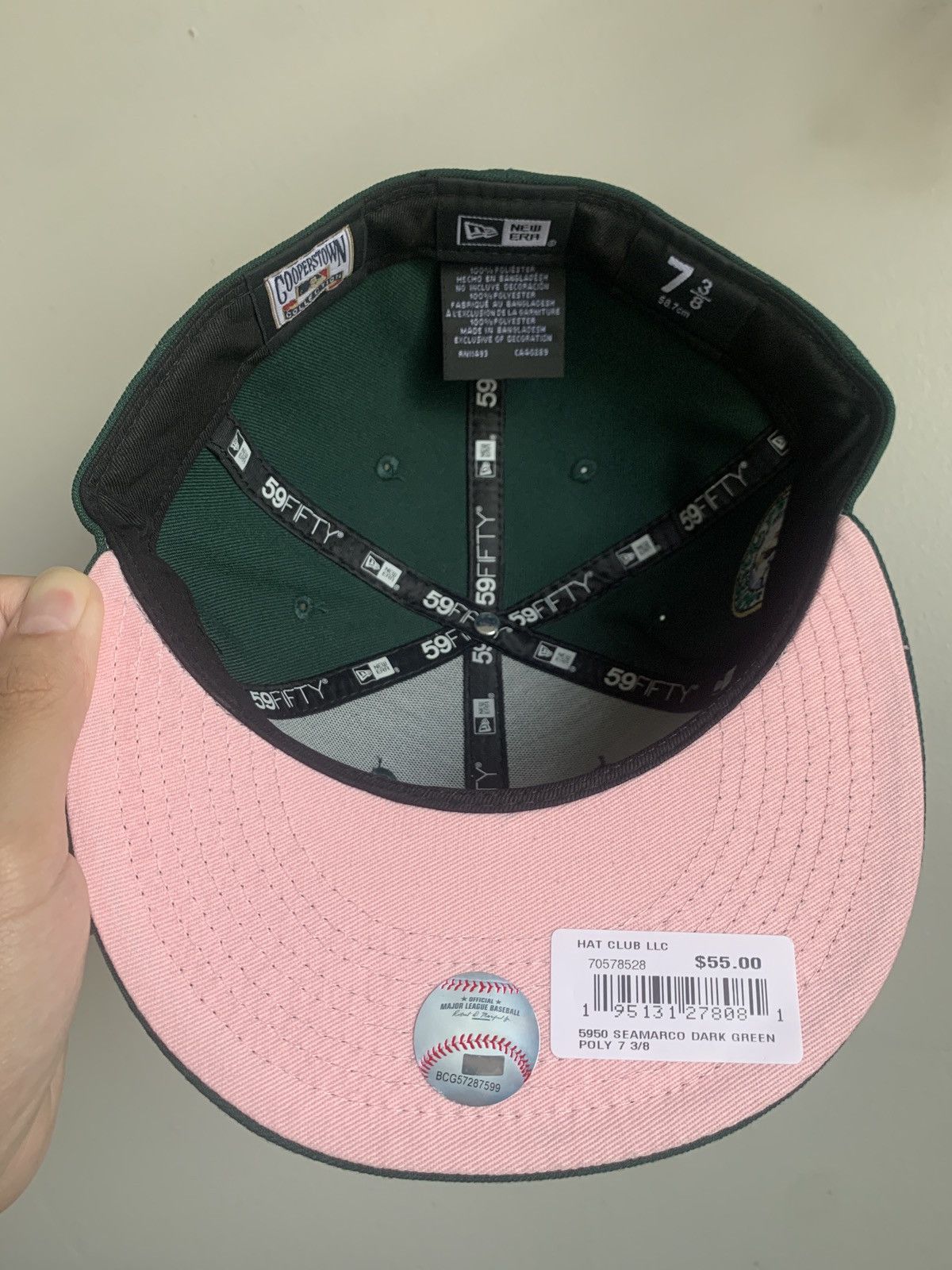 Hat Club × MLB × New Era 7 3/8 Hat Club Green Eggs and Ham Seattle Mariners 30th Size ONE SIZE - 4 Thumbnail