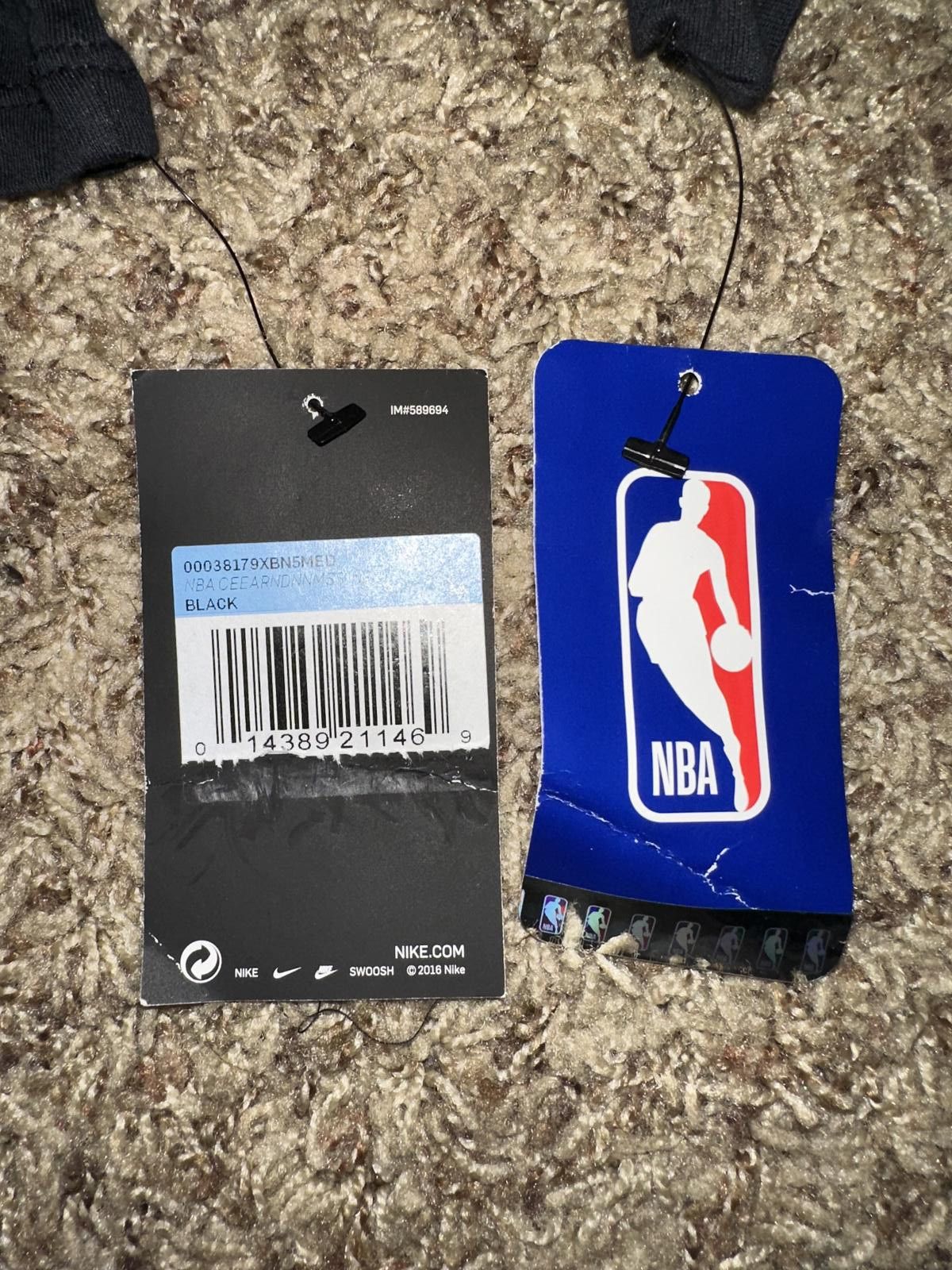 Nike Nike Men's Brooklyn Nets Kevin Durant City Edition Name & Number T-Shirt Size US M / EU 48-50 / 2 - 11 Thumbnail