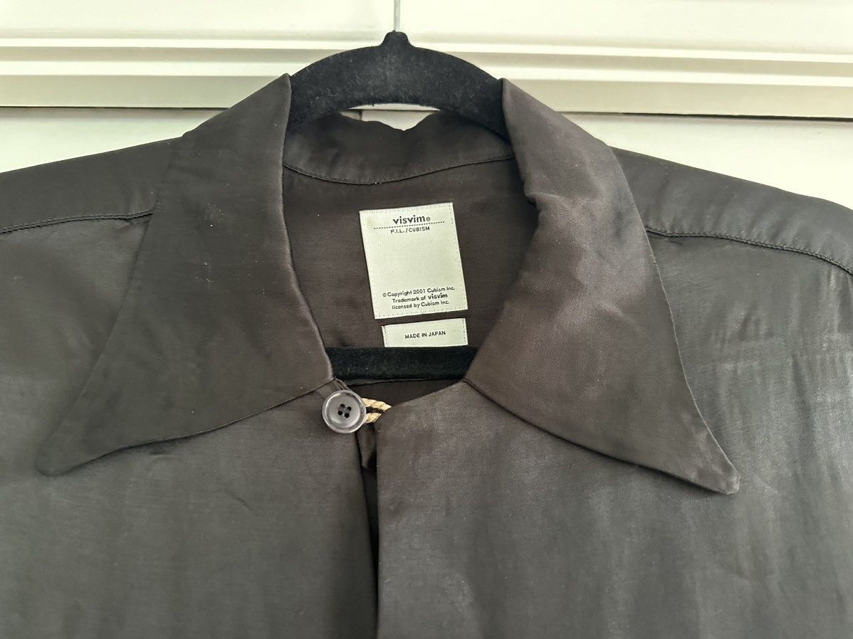 Visvim Rare Visvim Black Silk Fil / Peerless SS shirt Size US M / EU 48-50 / 2 - 7 Thumbnail