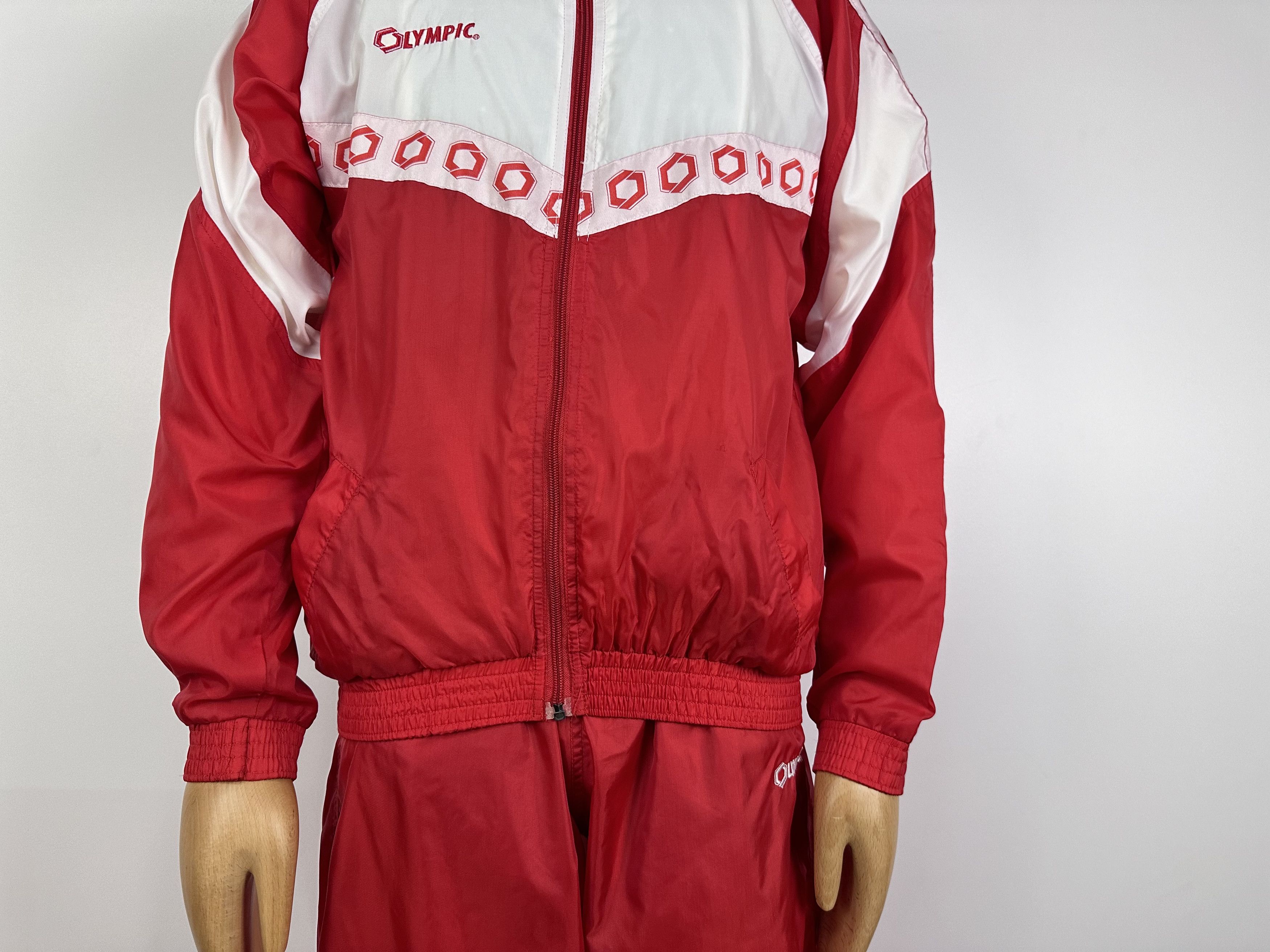 Vintage SL BENFICA PORTUGAL Football Soccer Tarck Suit 1994 Olympic Size US L / EU 52-54 / 3 - 4 Thumbnail
