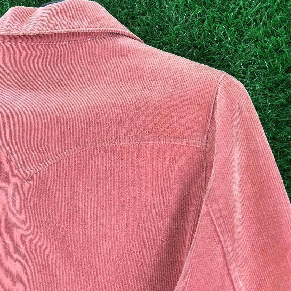 Cowboy Equipment Vintage 90's Corduroy Western Cowboy Jacket Smile Pocket Size US XS / EU 42 / 0 - 5 Thumbnail