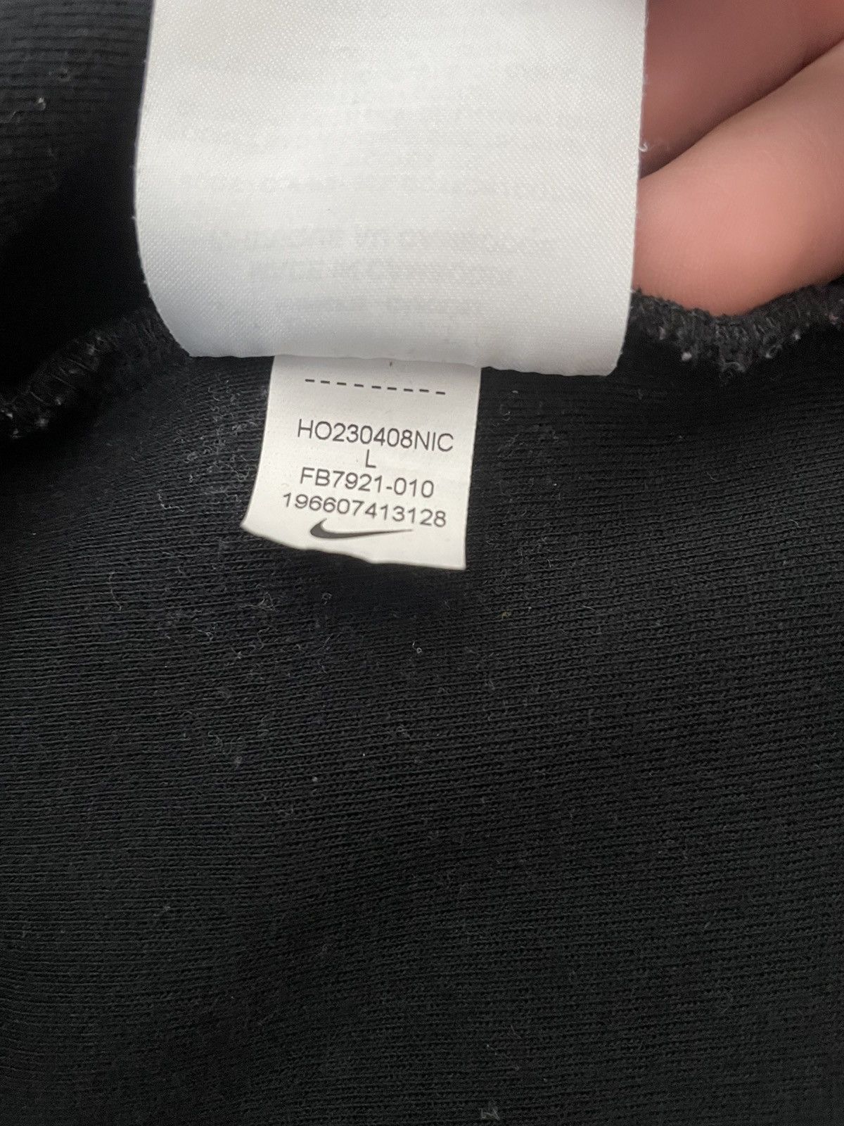 Nike black nike tech Size US L / EU 52-54 / 3 - 6 Thumbnail