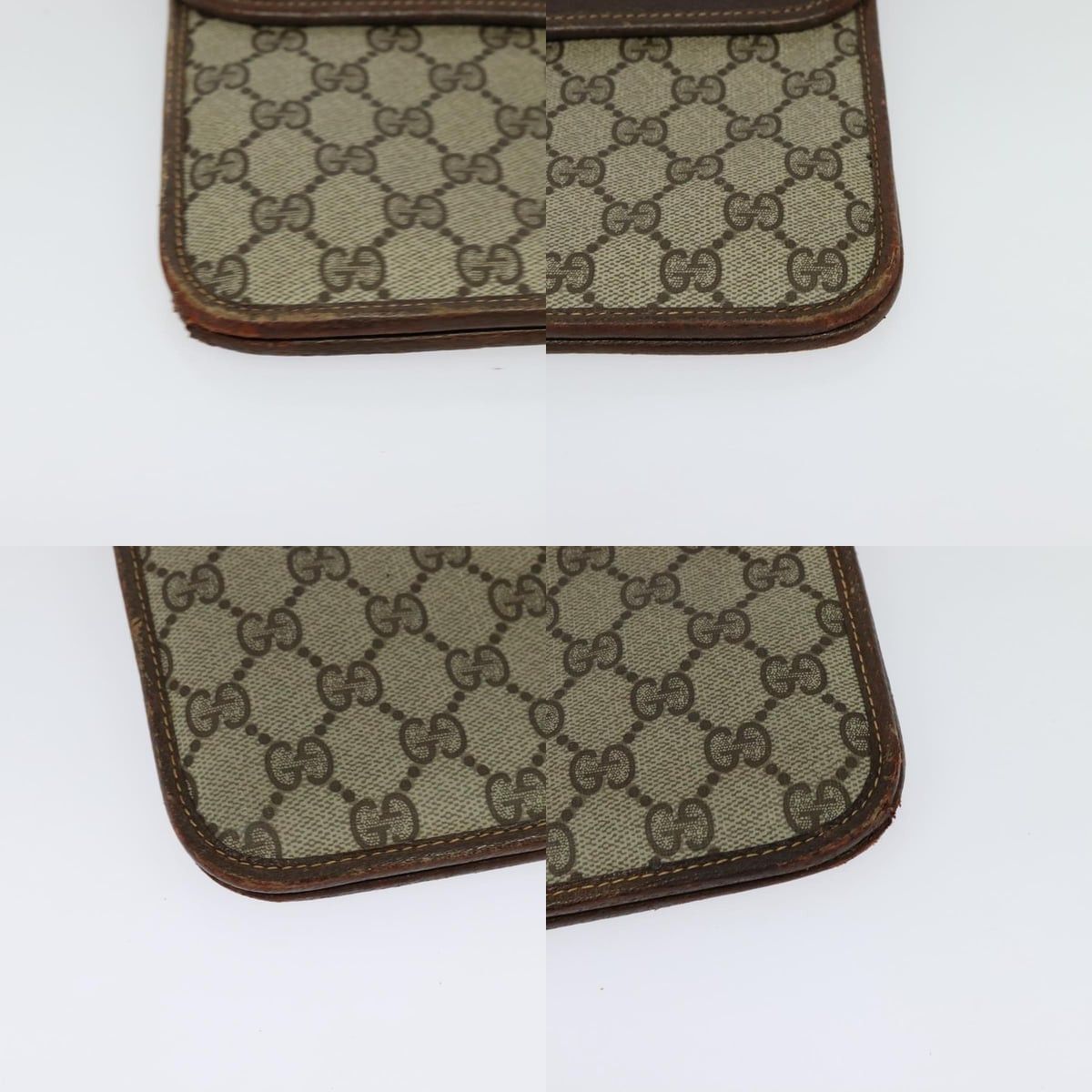 Gucci GUCCI GG Supreme Shoulder Bag Pvc Beige Gold 004 904 004 904 Size ONE SIZE - 10 Thumbnail